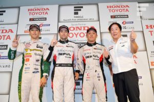 Super Formula Fuji 2016 Top 3