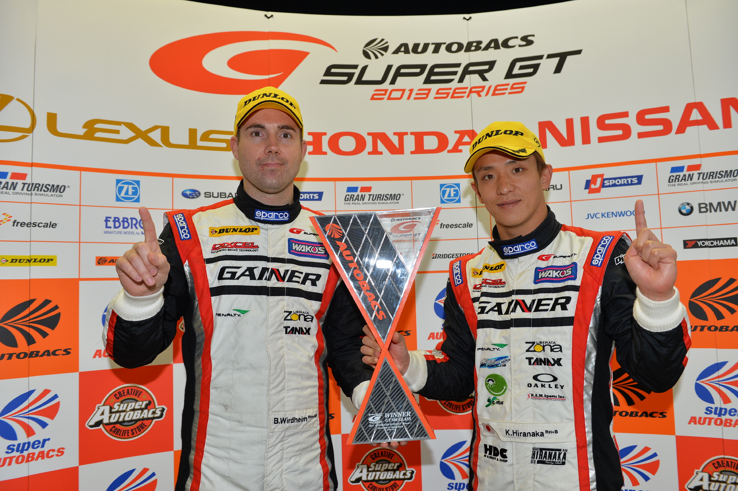 Super GT Okayama 2013 GT300 Winner