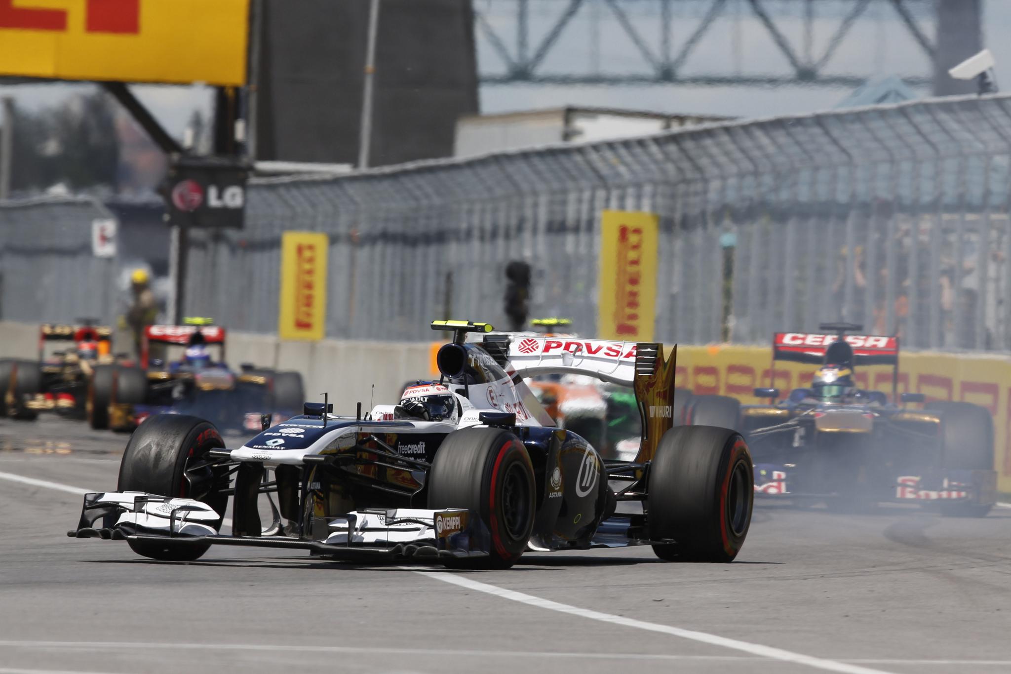 2013 Canadian Grand Prix – Sunday Bottas Williams Kanada 2013