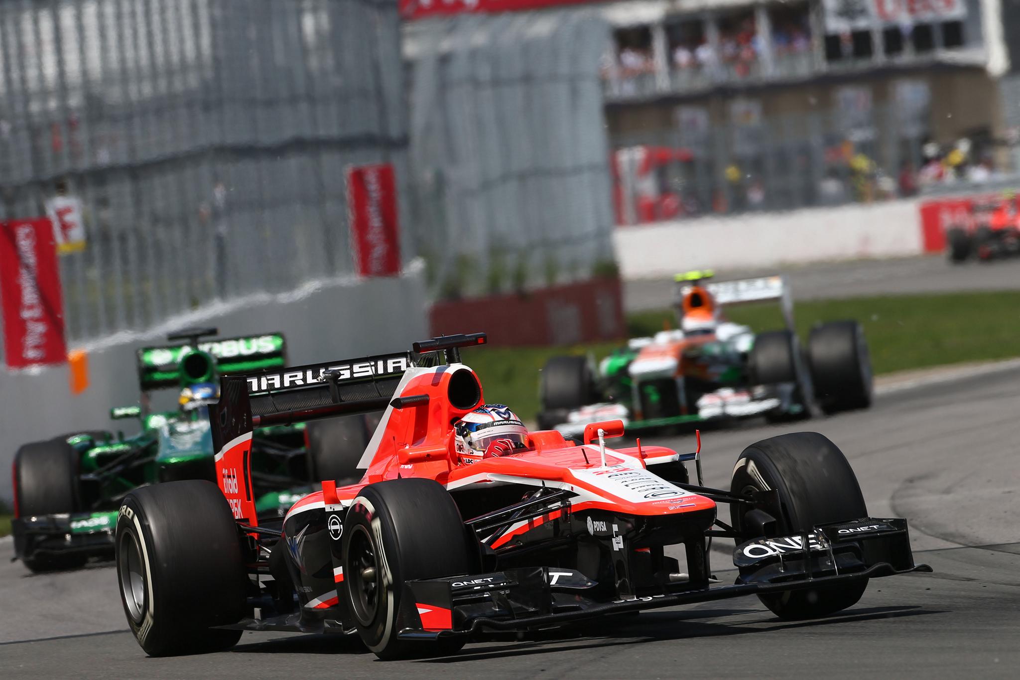 Motor Racing – Formula One World Championship – Canadian Grand Prix – Race Day – Montreal, Canada Jules Bianchi (FRA) Marussia F1 Team MR02.