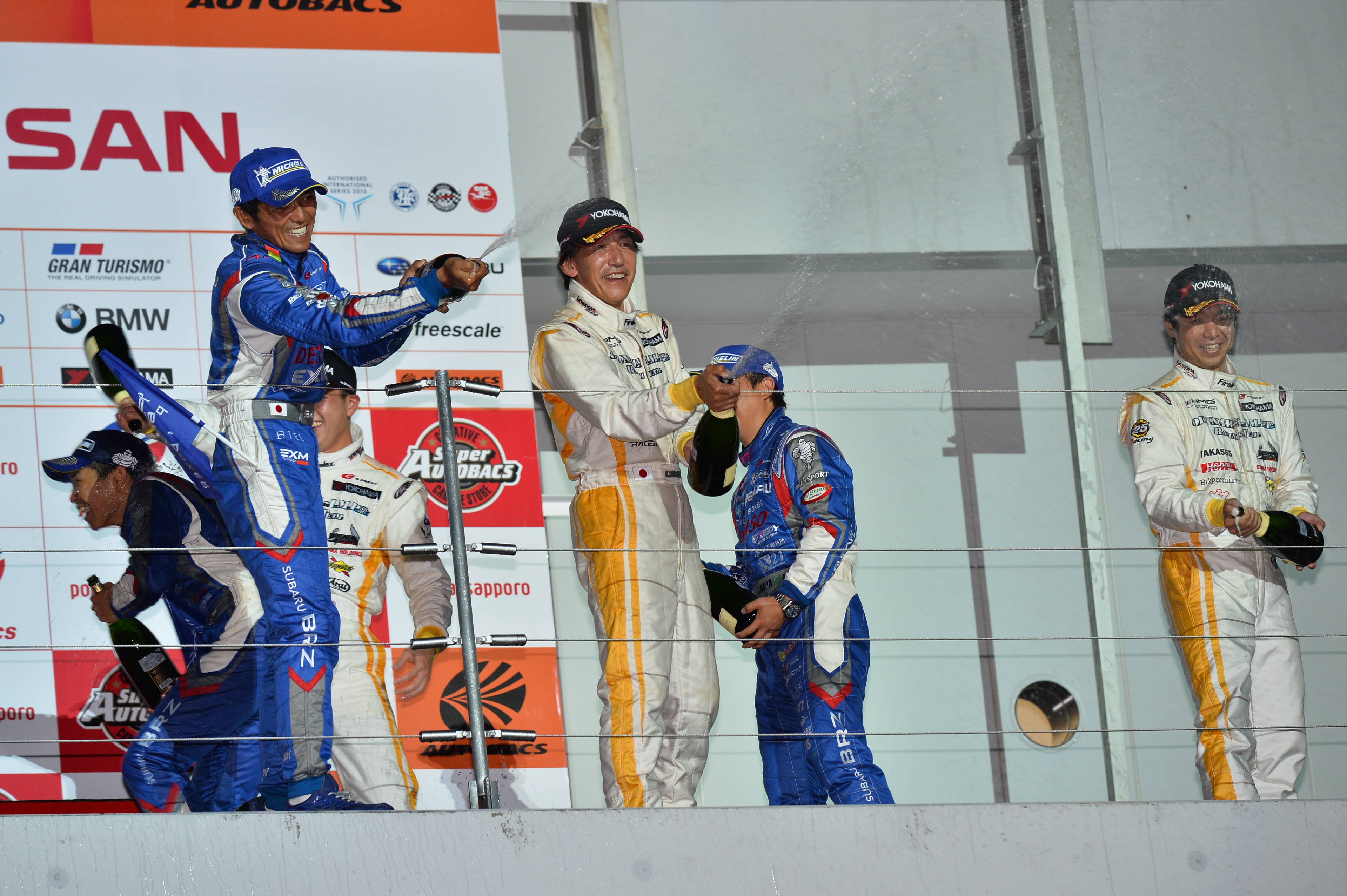Super GT Suzuka 2013 GT300 Podium