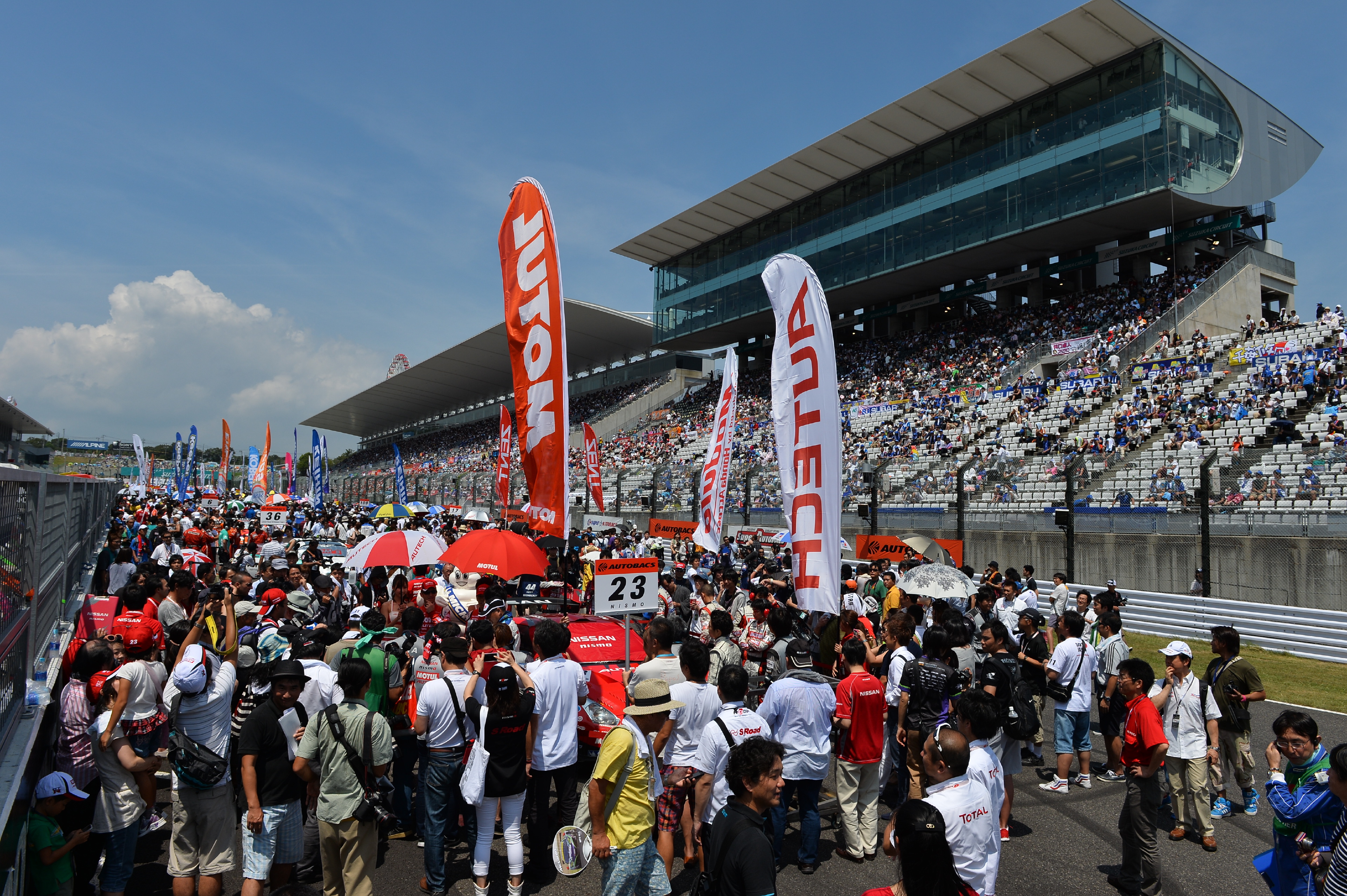 Super GT Suzuka 2013 Starting Grid 3