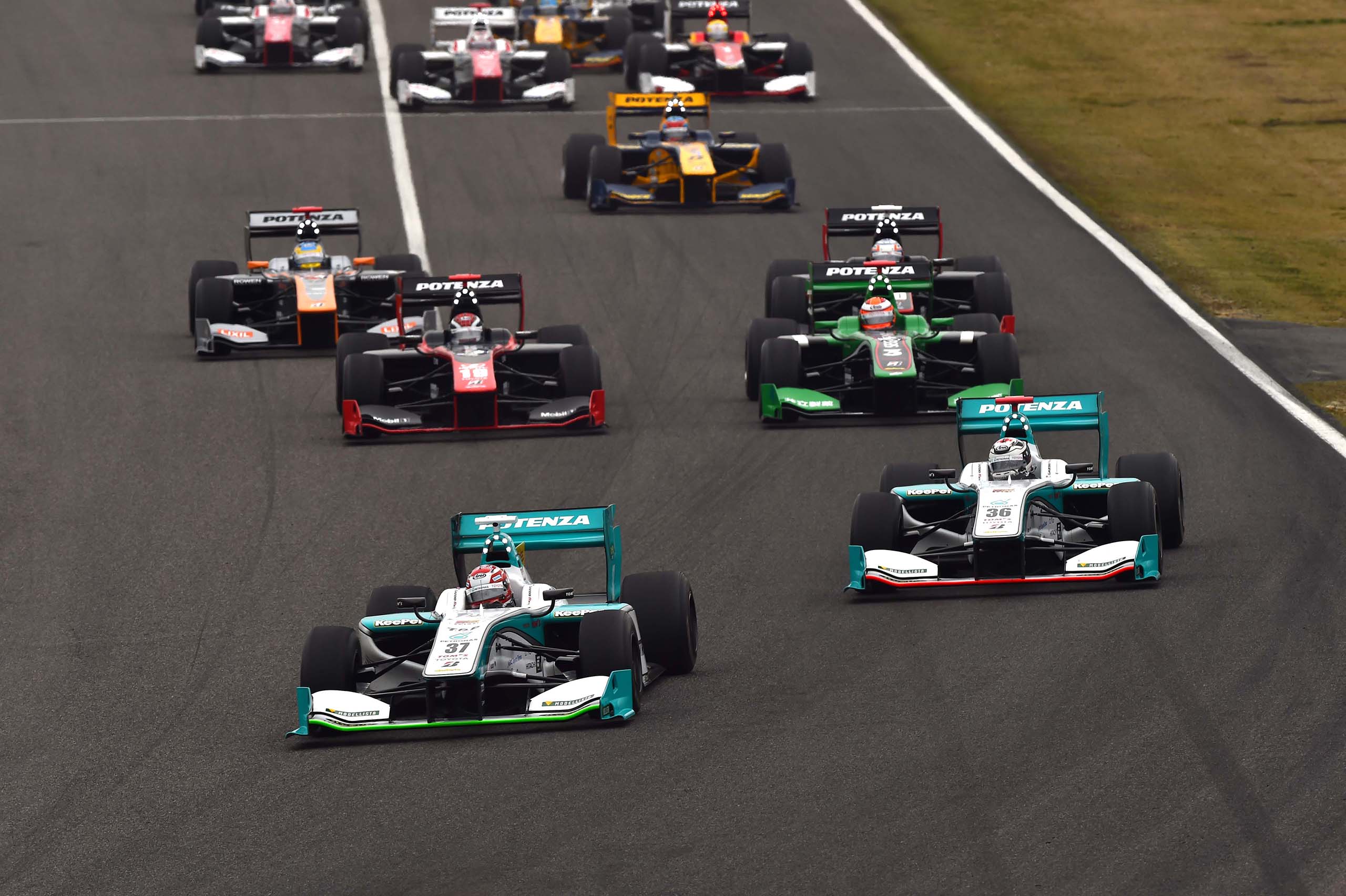 Super Formula Suzuka 2014 Start 2