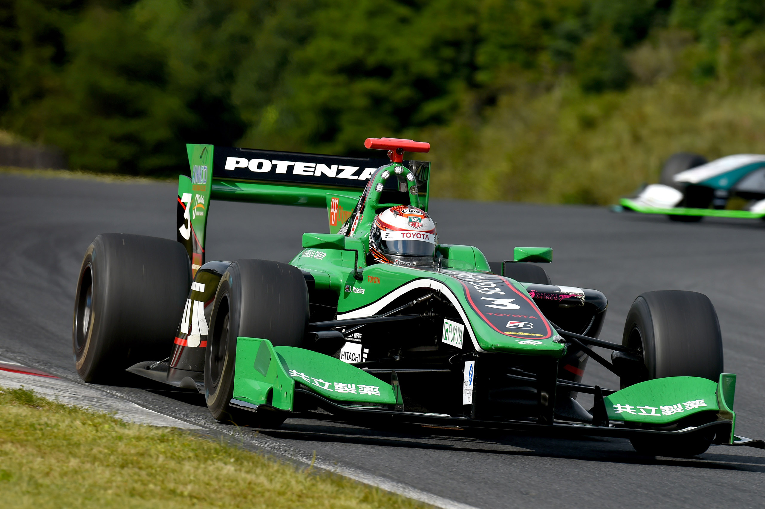 Super Formula Autopolis 2014 James Rossiter