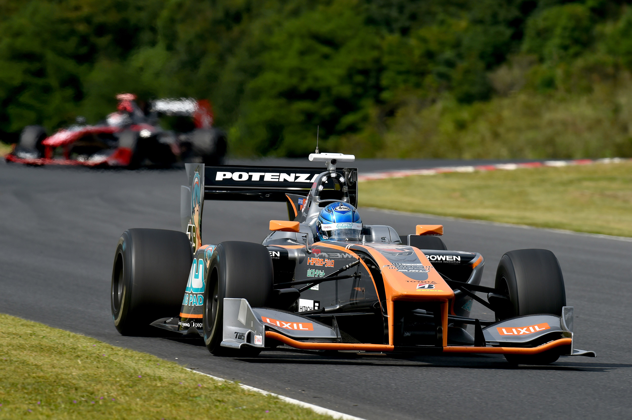Super Formula Autopolis 2014 Yuji Kunimoto