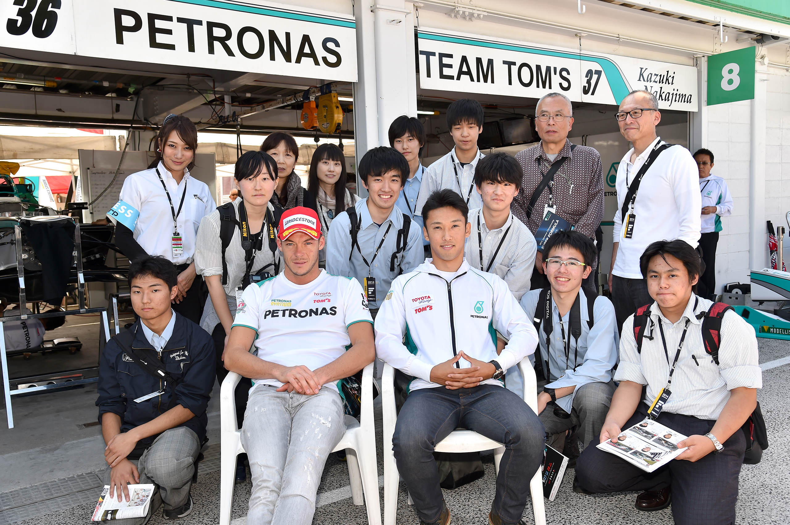 Super Formula Sugo 2014 André Lotterer Kazuki Nakajima