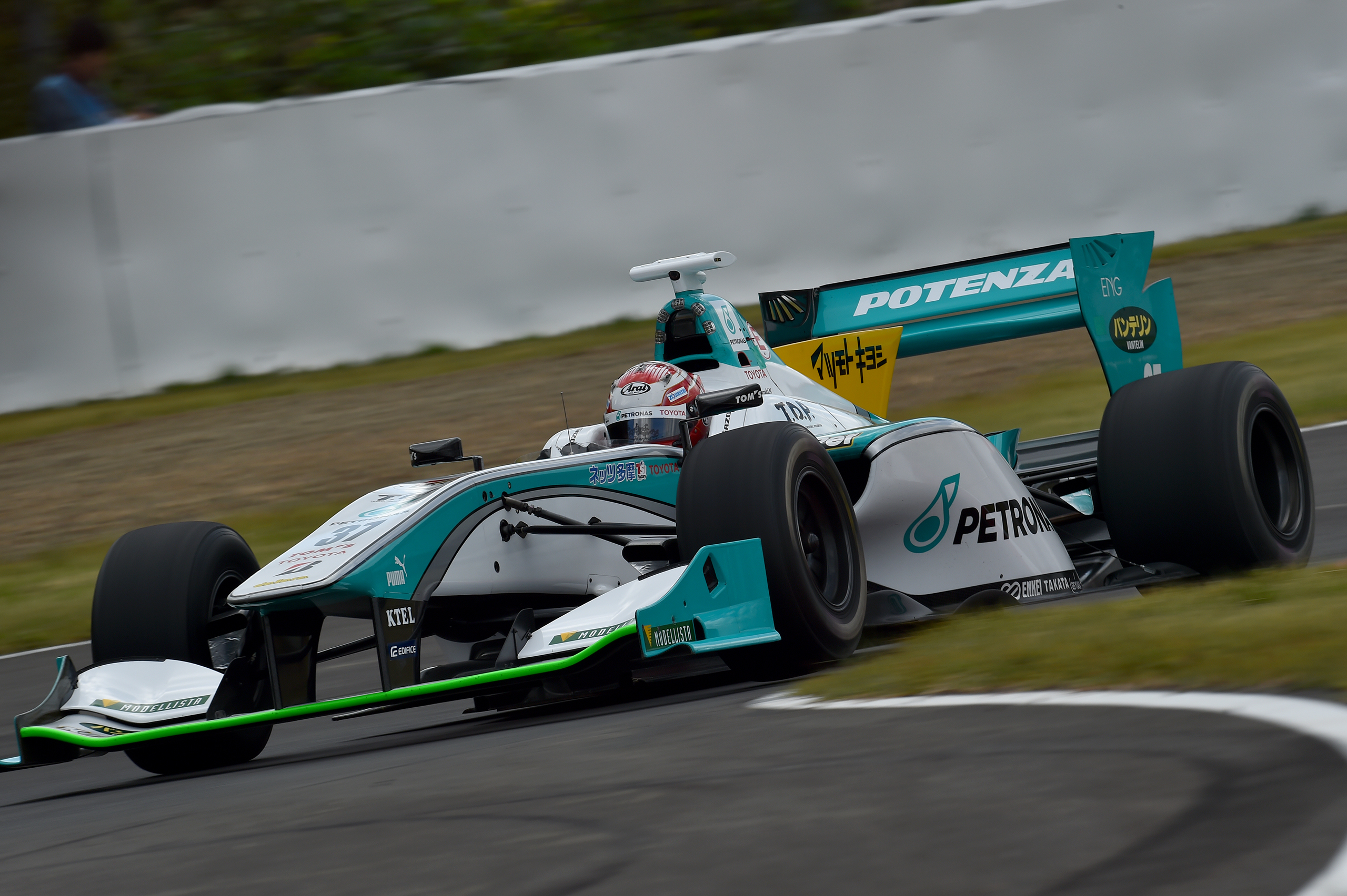 Super Formula Sugo 2014 Kazuki Nakajima