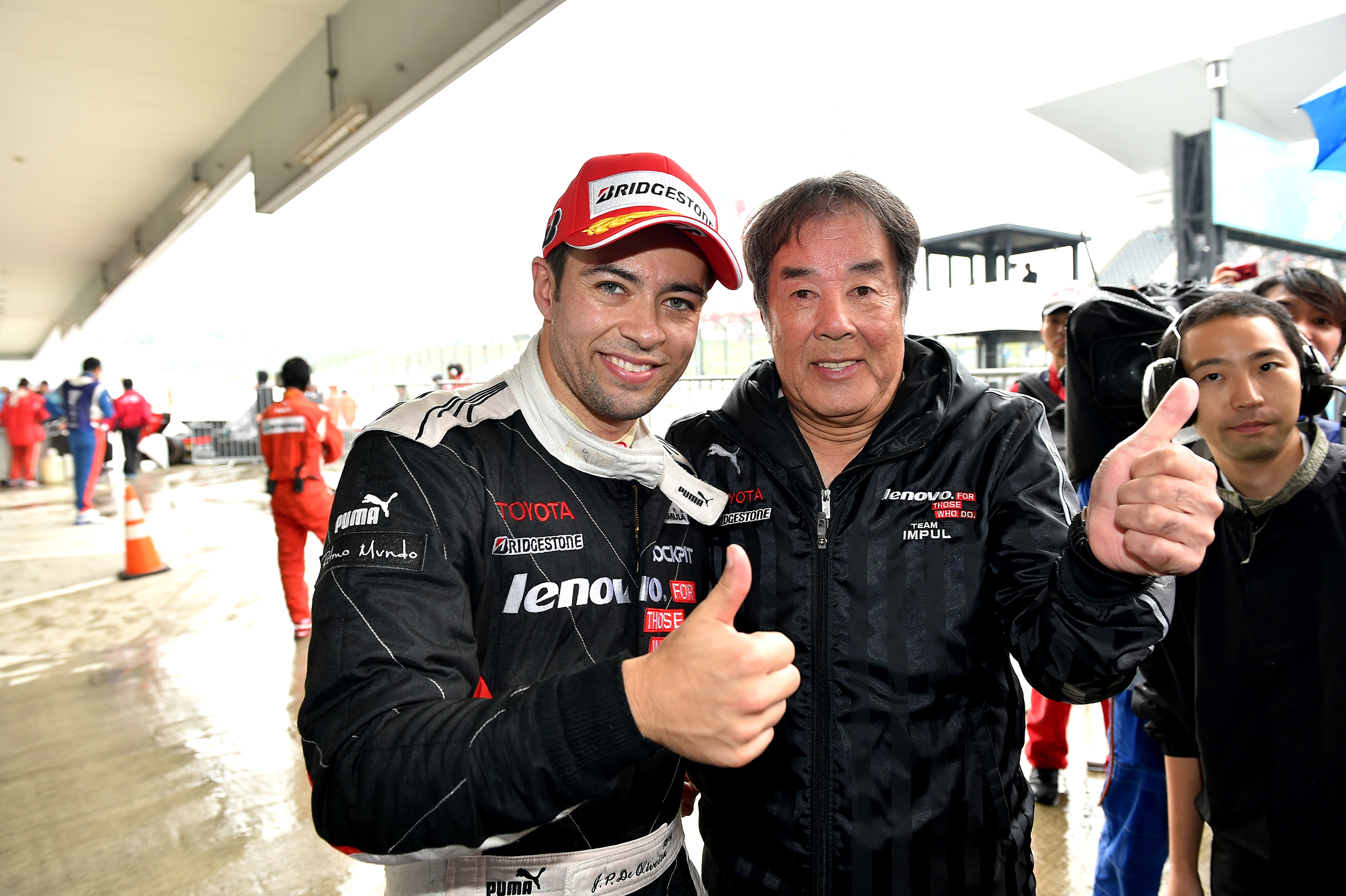 Super Formula Suzuka 2014 Joao Paulo de Oliveira Kazuyoshi Hoshino