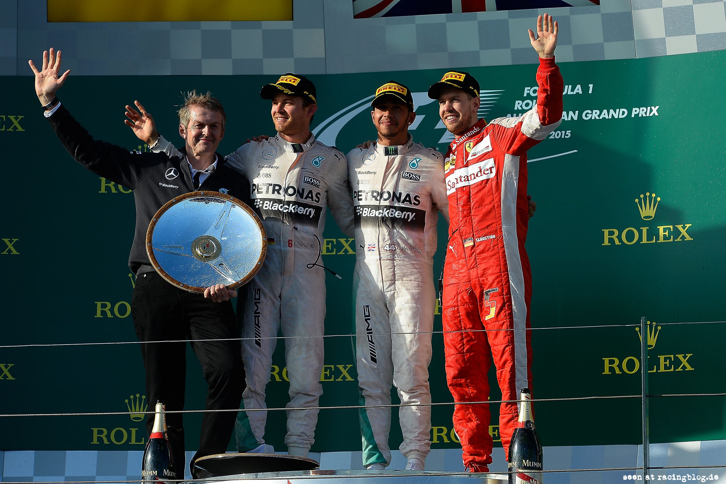 G.P. AUSTRALIA F1/2015 Formel Eins Australien 2015