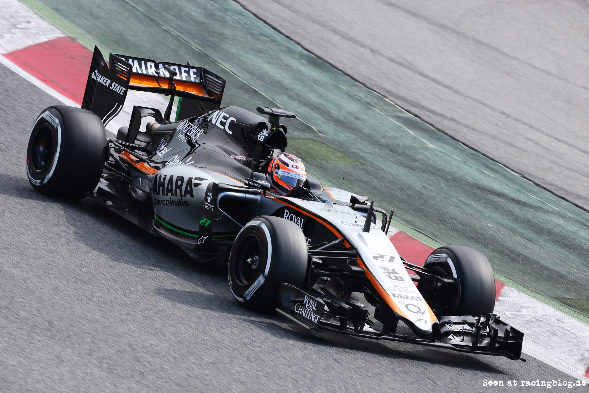 Motor Racing – Formula One Testing – Test Three – Day 2 – Barcelona, Spain Force India F1 VJM08