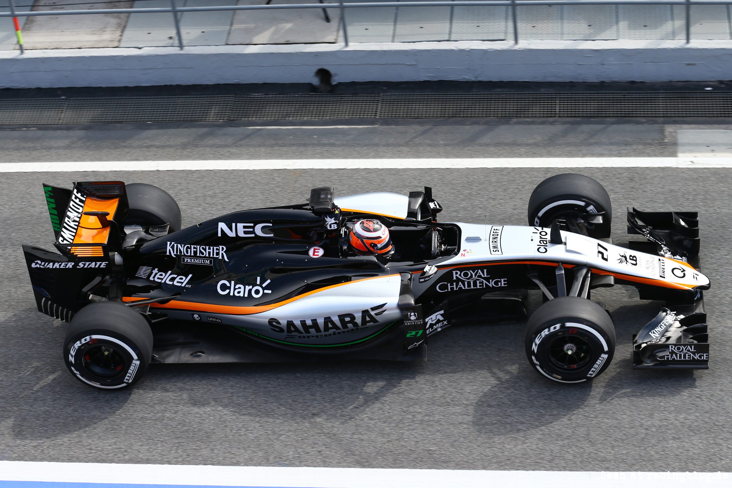 Motor Racing – Formula One Testing – Test Three – Day 2 – Barcelona, Spain Force India F1 VJM08