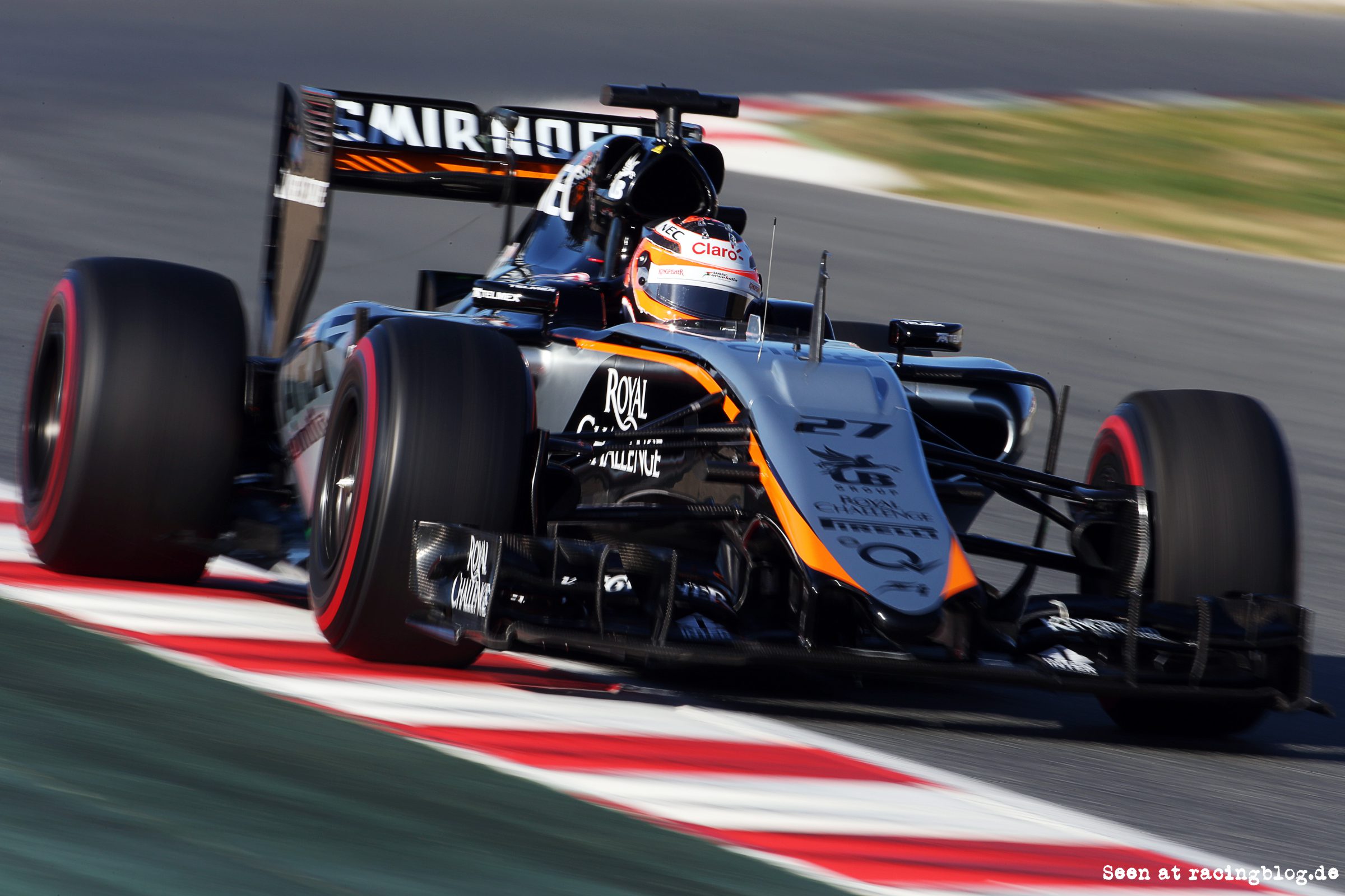 Motor Racing – Formula One Testing – Test Three – Day 3 – Barcelona, Spain Force India F1 VJM08