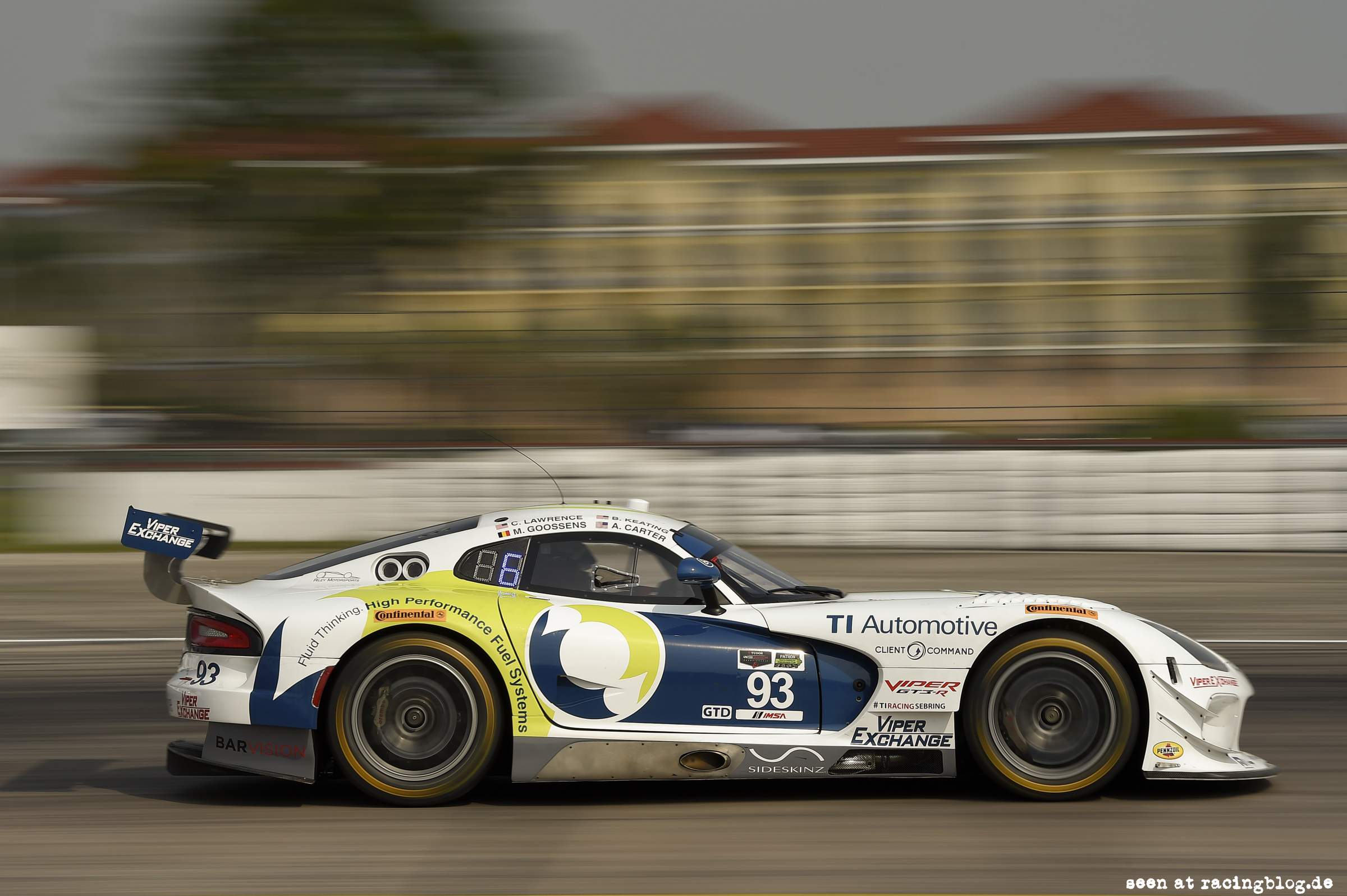 2015 TUDOR United SportsCar Championship Sebring 12 Hours Viper V10 SRT GT3-R