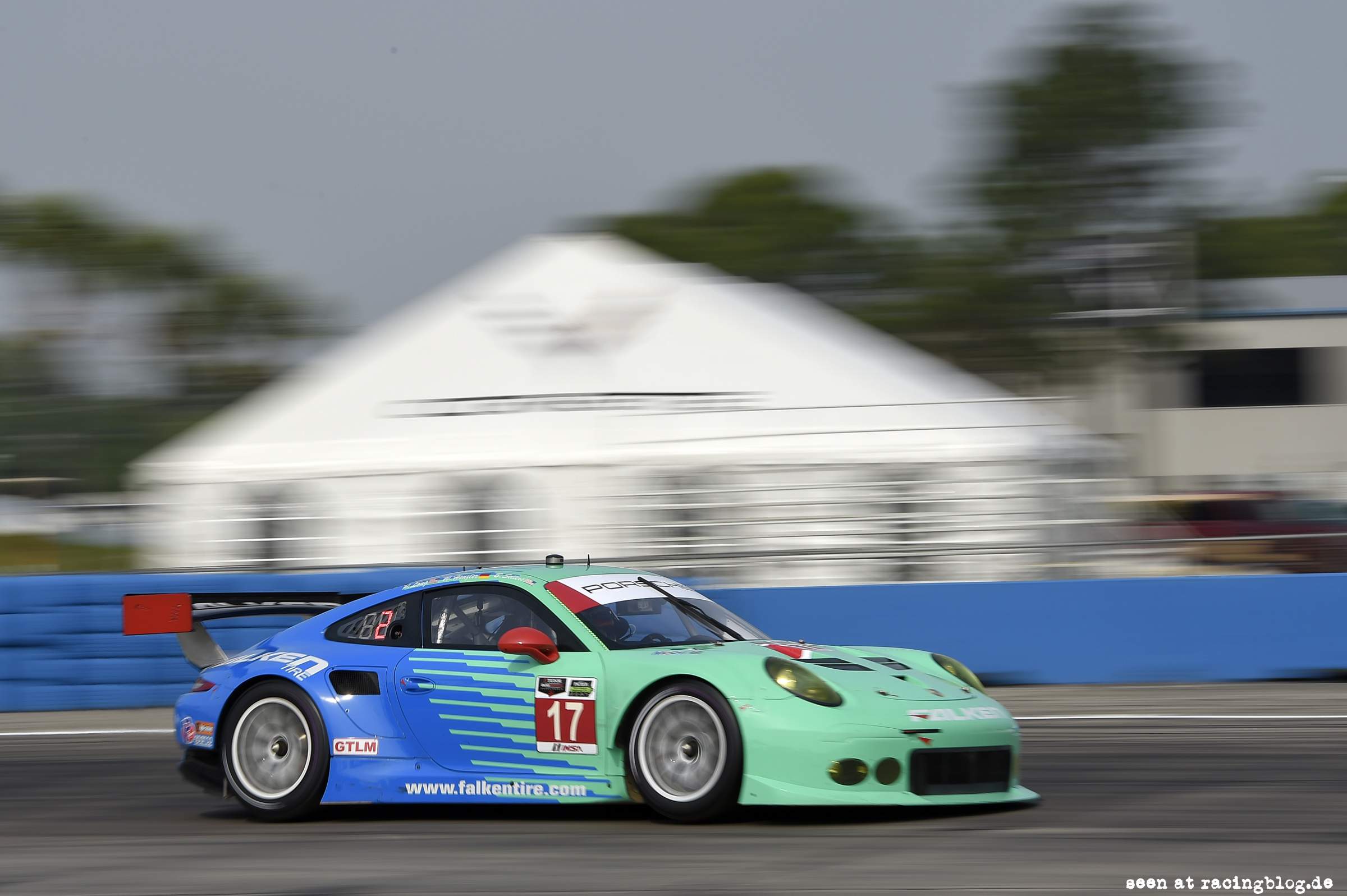 2015 TUDOR United SportsCar Championship Sebring 12 Hours Falken Porsche, 991 RSR GTLM