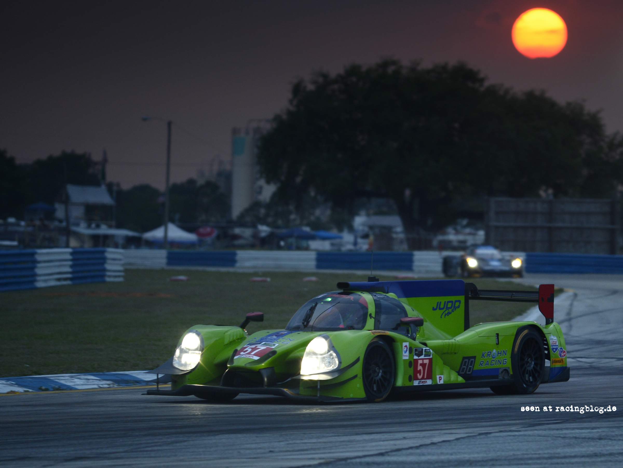 2015 TUDOR United Sportscar Championship Sebring 12 Hours Krohn Ligier JS P2 Sebring