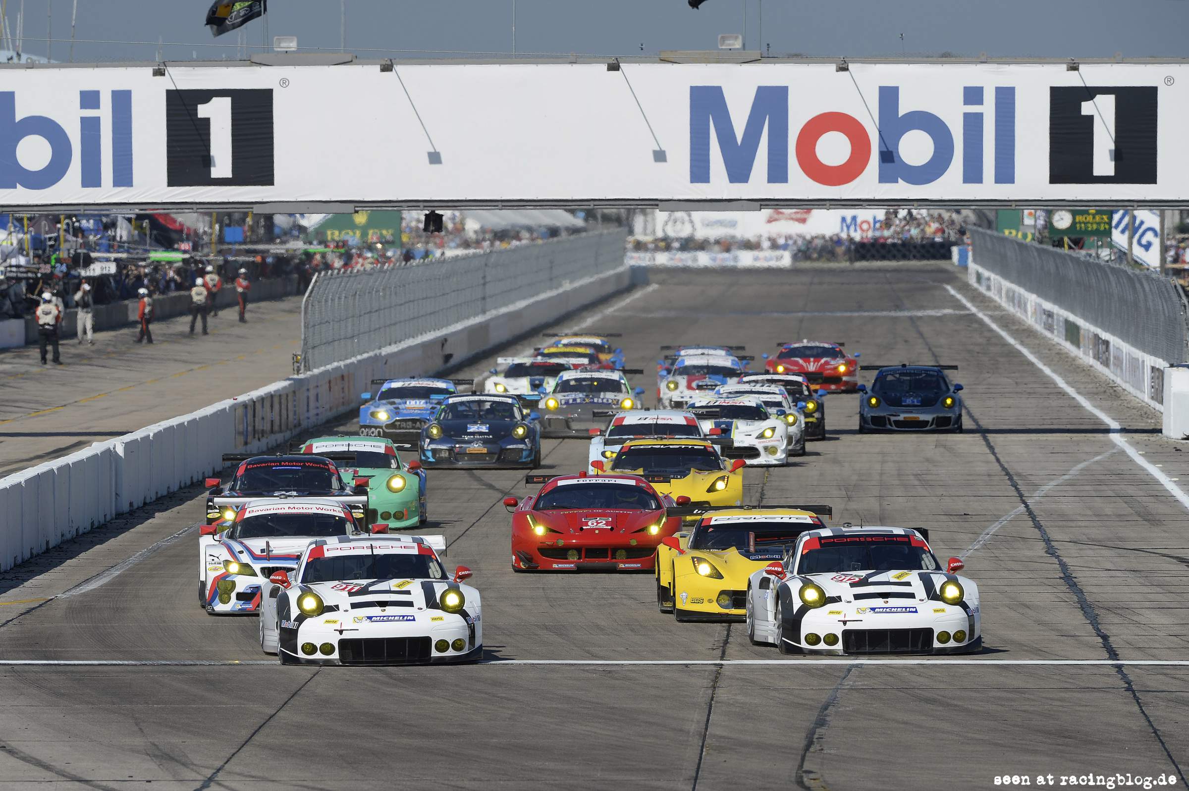 2015 TUDOR United SportsCar Championship Sebring 12 Hours Start 12 H Sebring 2015 GTLM