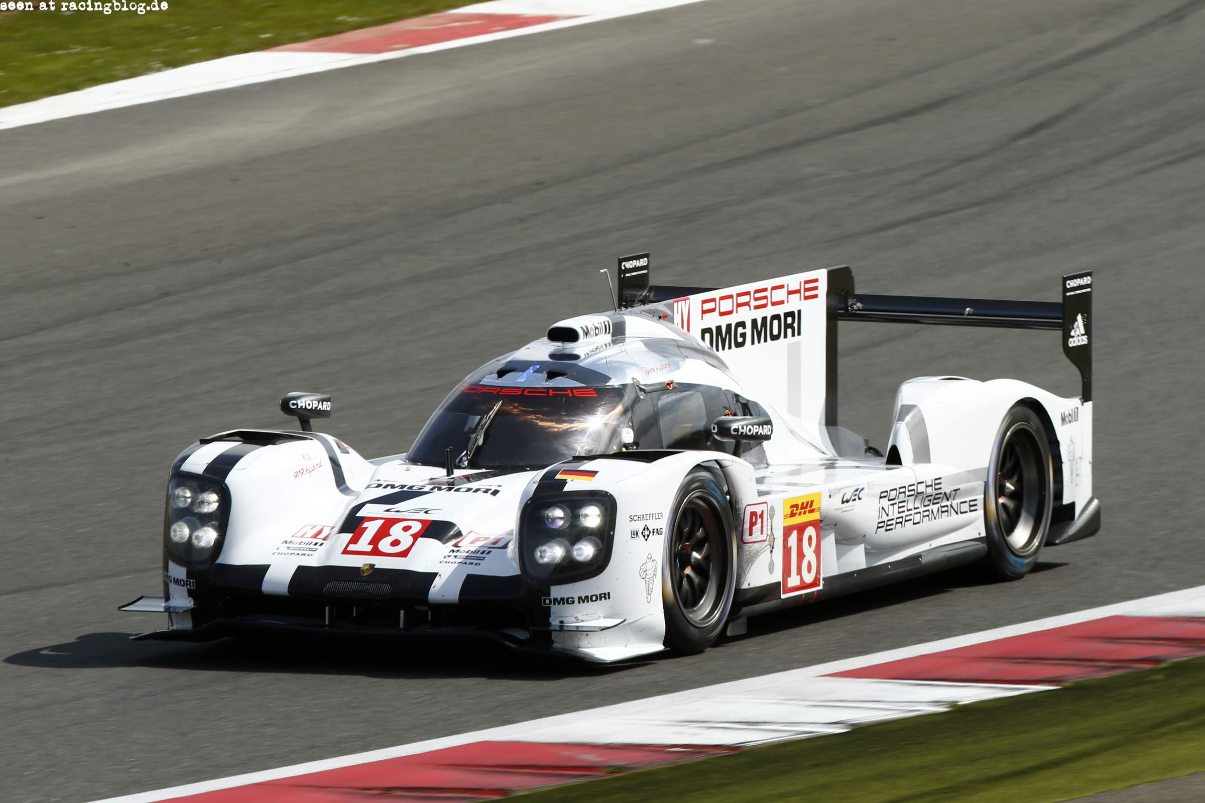 Porsche 919 Hybrid, Porsche Team: Romain Dumas, Neel Jani, Marc Lieb FIA WEC Silverstone 2015