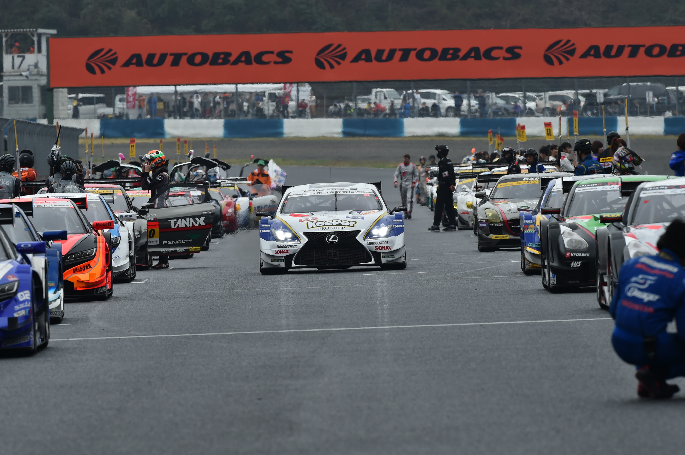 Super GT Okayama 2015 Grid