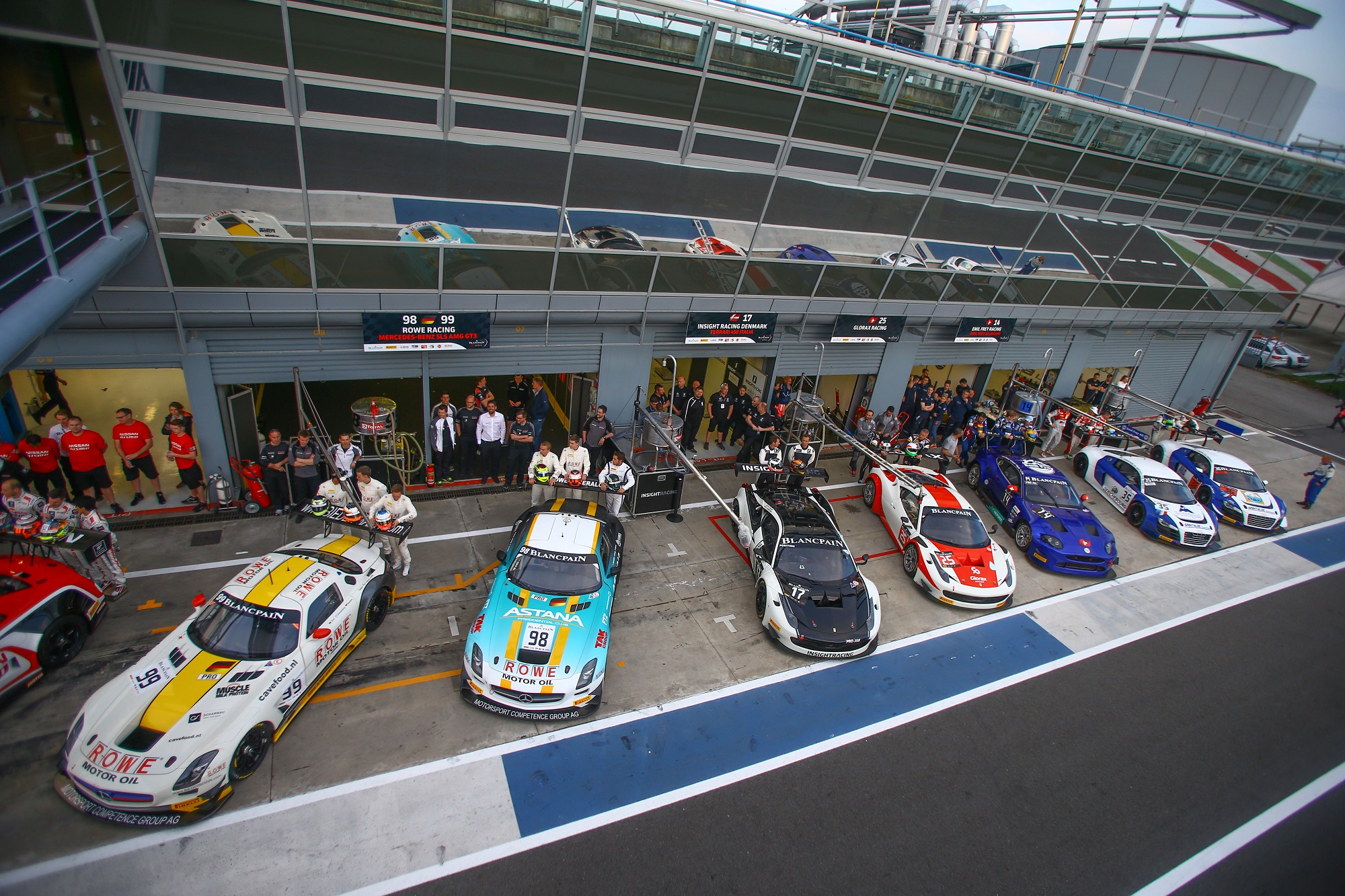 MOTORSPORT : BLANCPAIN ENDURANCE SERIES – ROUND 1 – MONZA (ITA) 04/10-12/2015