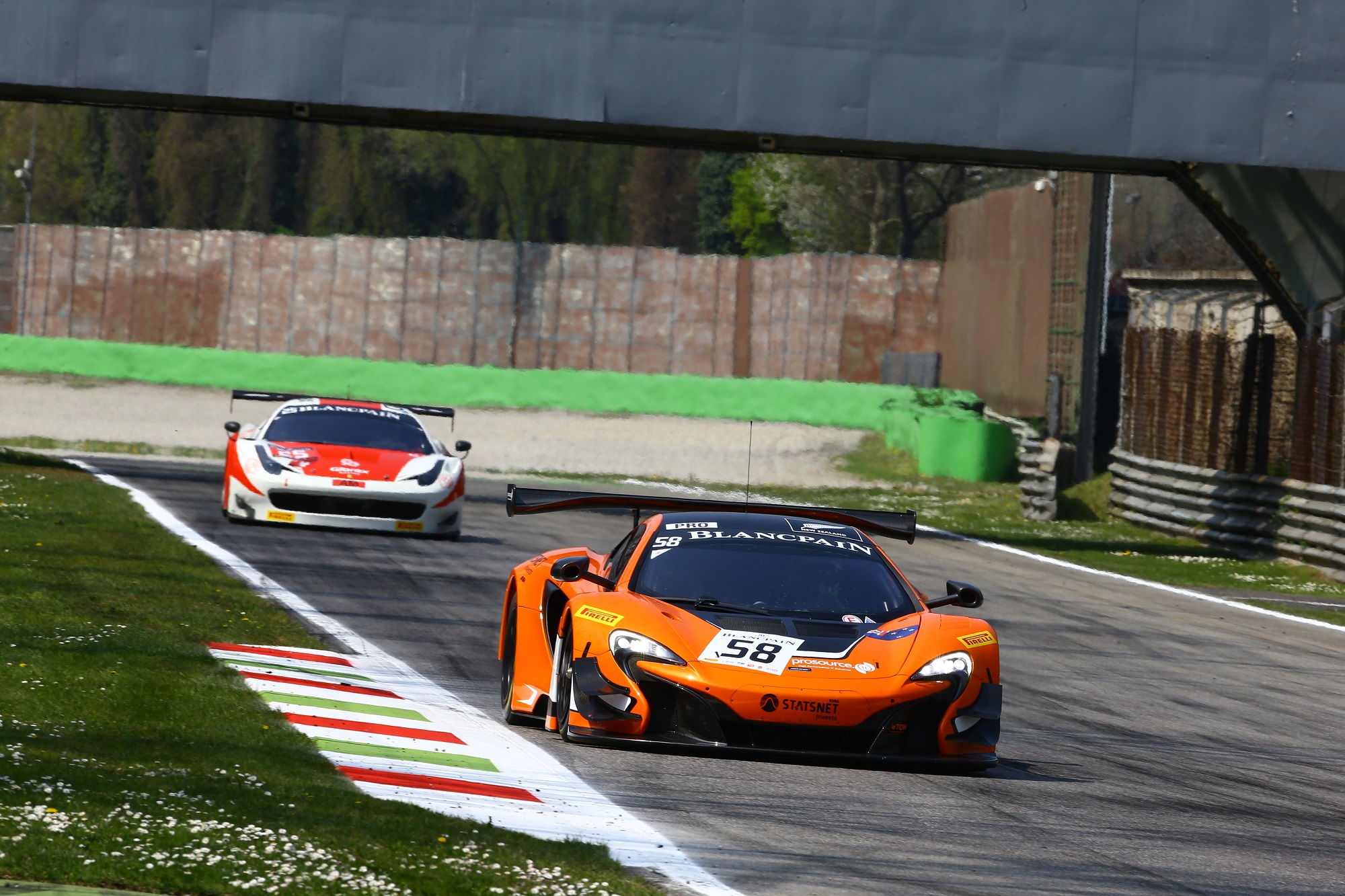 MOTORSPORT : BLANCPAIN ENDURANCE SERIES – ROUND 1 – MONZA (ITA) 04/10-12/2015