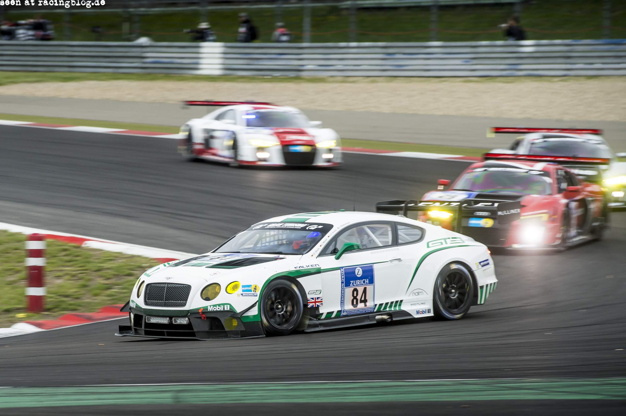 Bentley GT3 at Nurburgring 24hPhoto: James Lipman / jameslipman.com Bentley Continental GT3