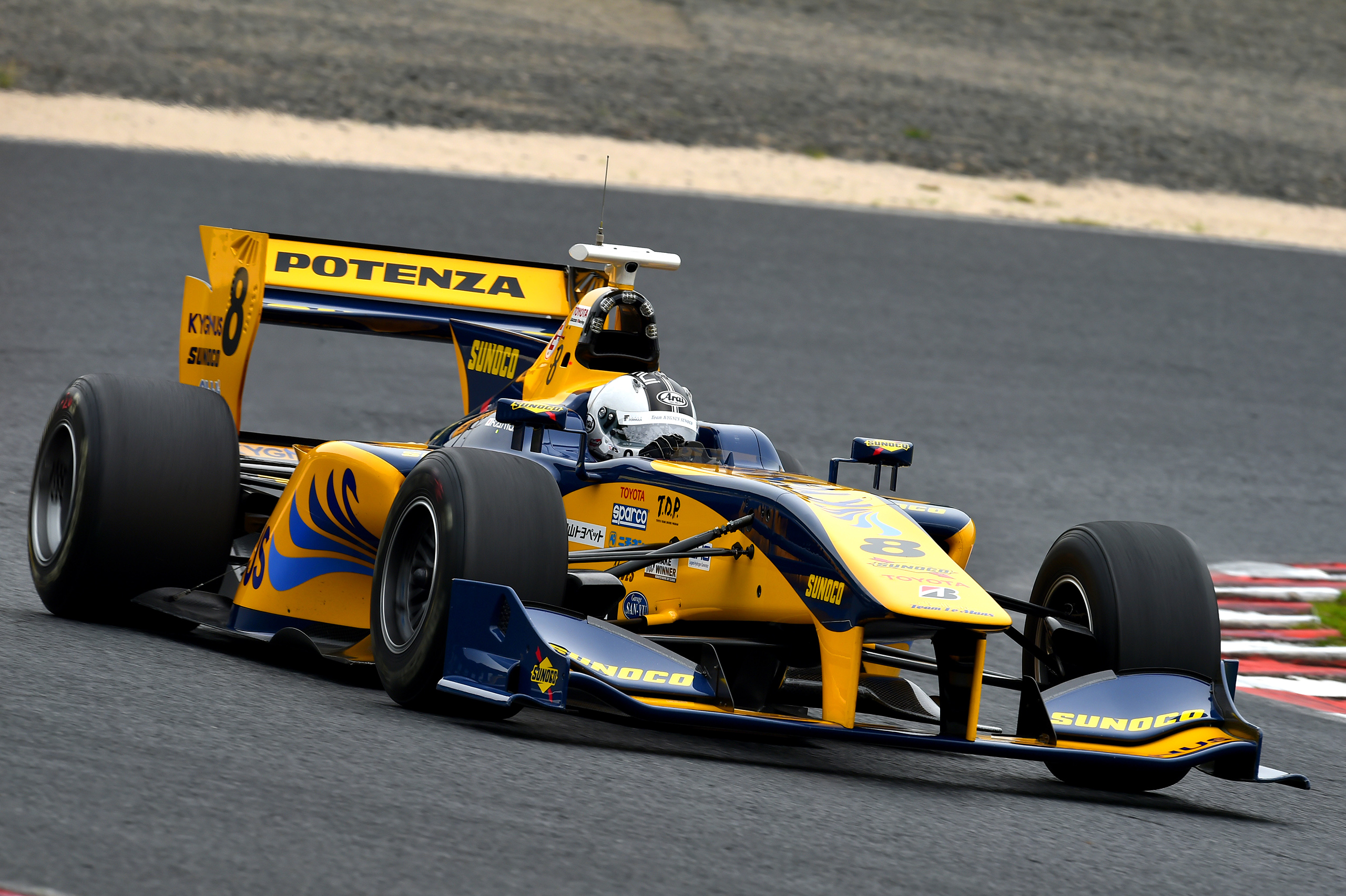 Super Formula Okayama 2015 Kamui Kobayashi