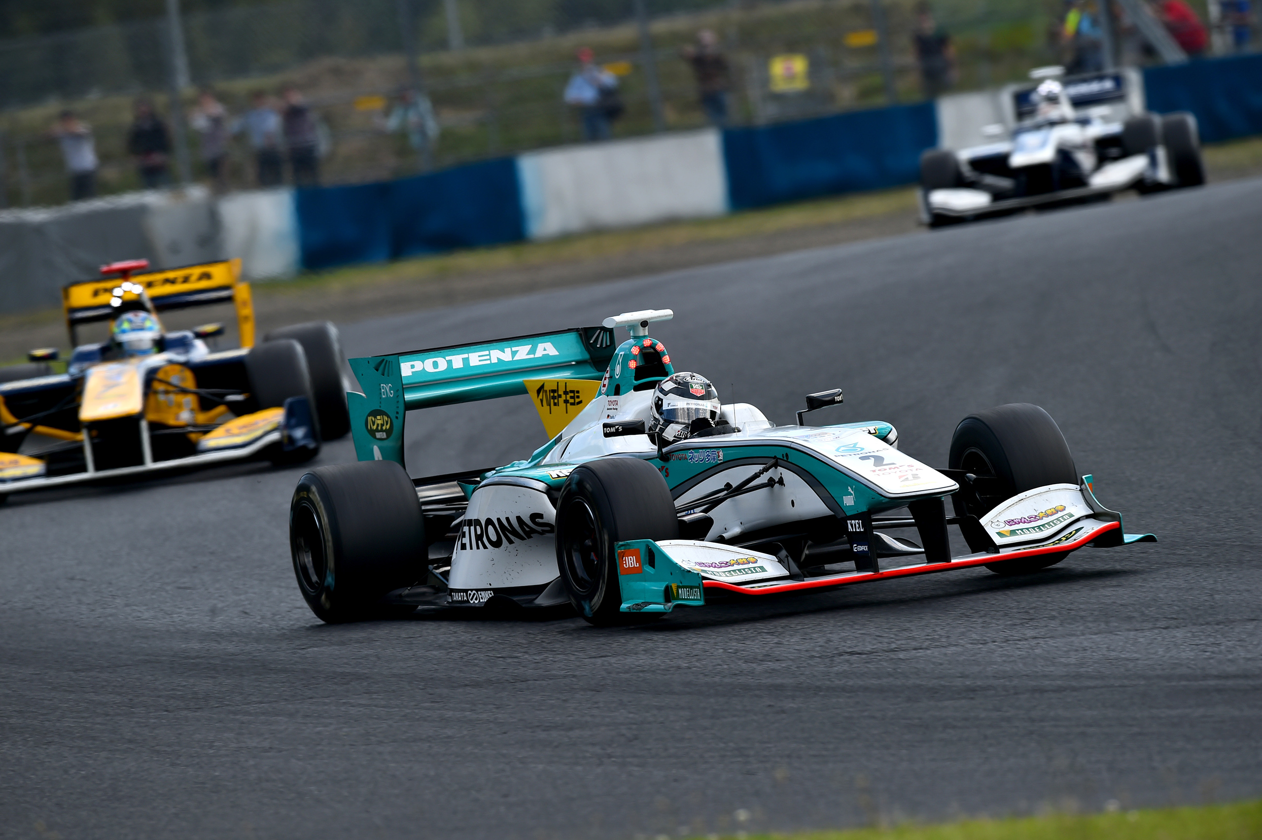 Super Formula Okayama 2015 Kazuya Oshima