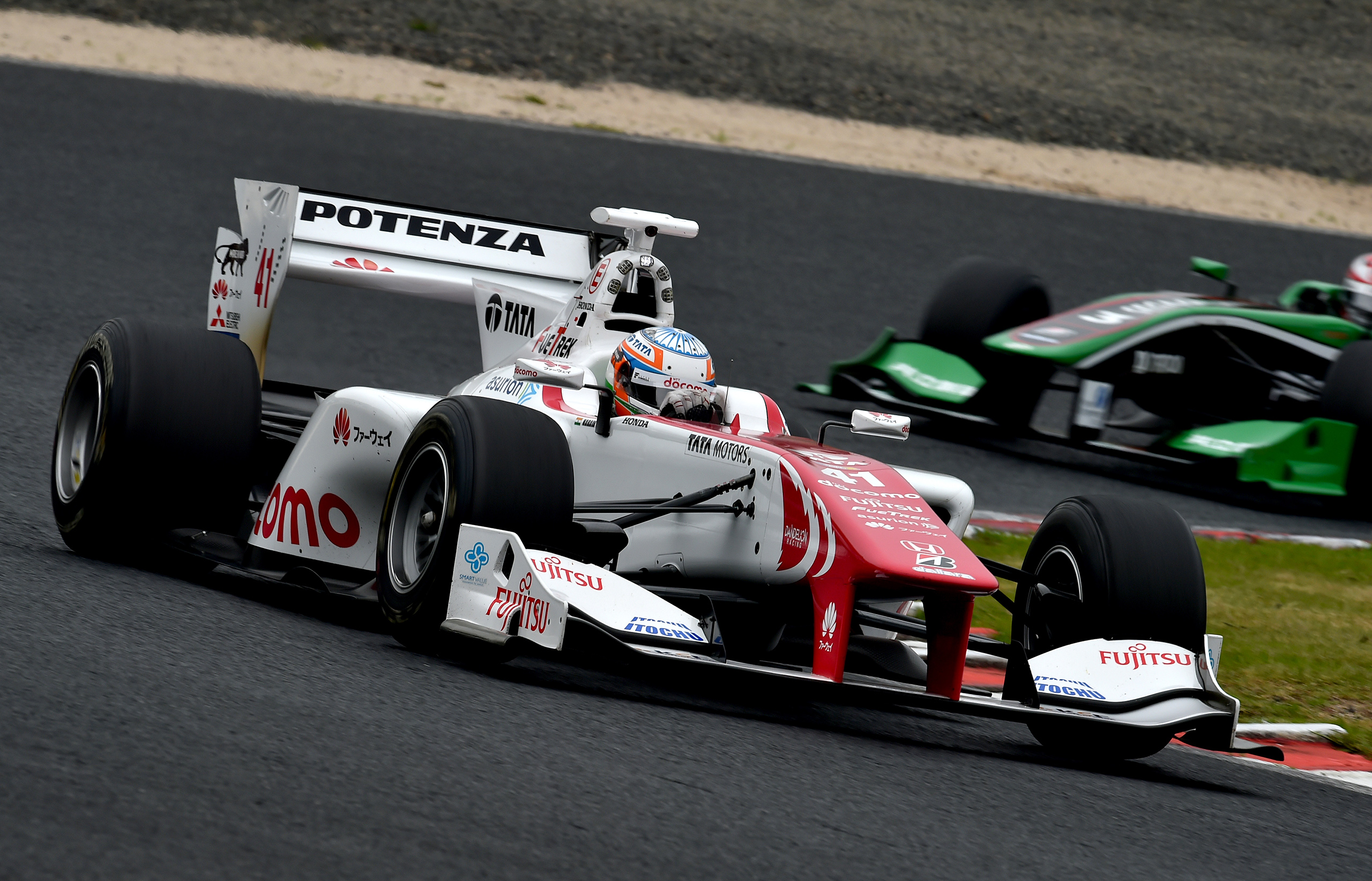 Super Formula Okayama 2015 Narain Karthikeyan