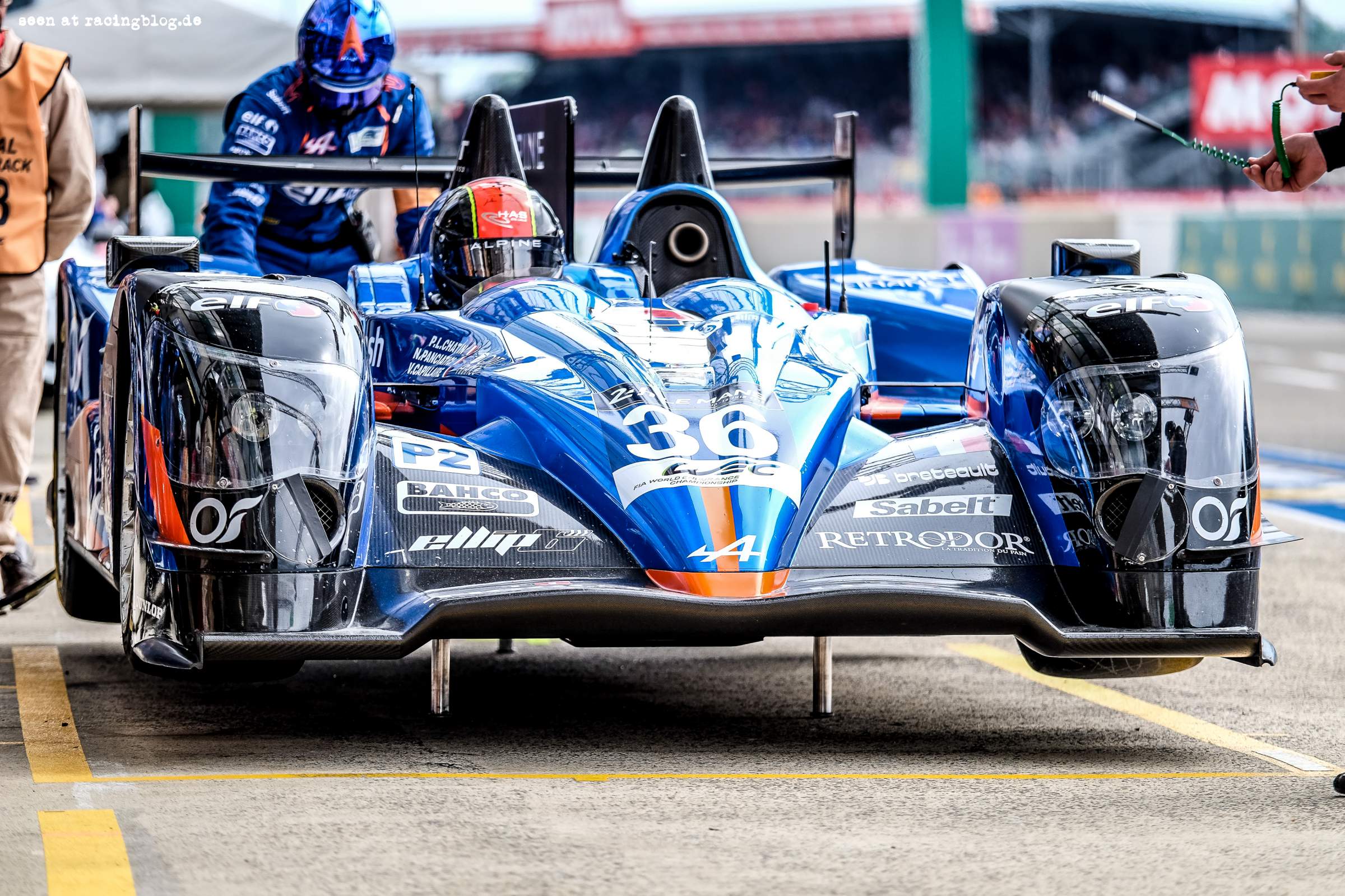Car #36 / SIGNATECH ALPINE (FRA) / ALPINE A450B – NISSAN / Nelson PANCIATICI (FRA) / Paul-Loup CHATIN (FRA) / Vincent CAPILLAIRE (FRA) – Le Mans 24 Hours at Circuit Des 24 Heures – Le Mans – France Le Mans 2015