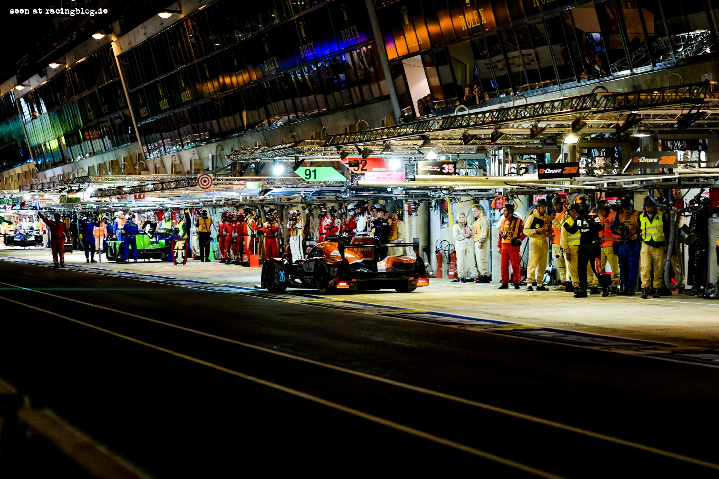 Pit Lane Ambience – Le Mans 24 Hours at Circuit Des 24 Heures – Le Mans – France Le Mans 2015