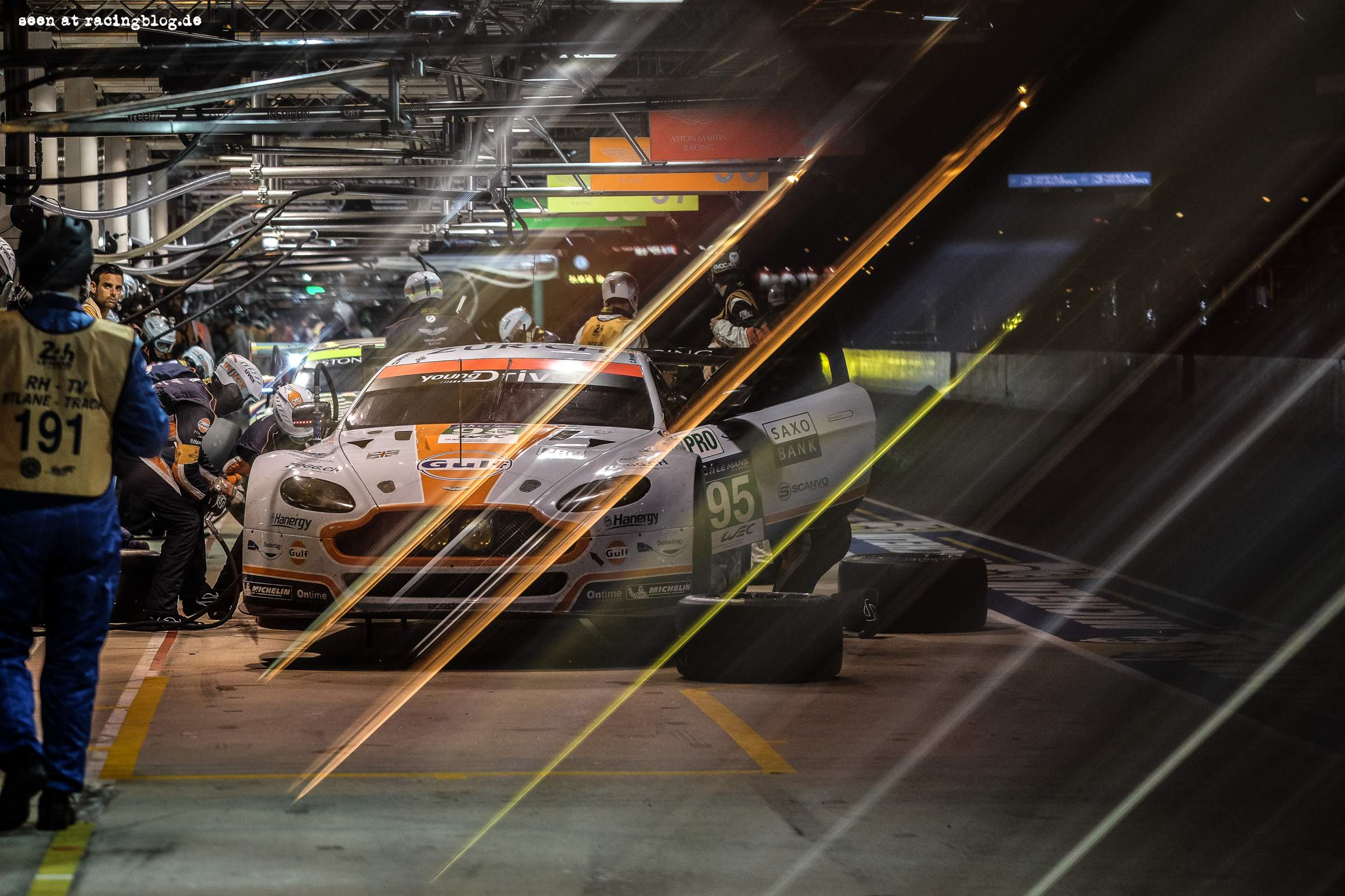 Car #95 / ASTON MARTIN RACING (GBR) / ASTON MARTIN VANTAGE V8 / Marco S¿RENSEN (DNK) / Nicki THIIM (DNK) / Christoffer NYGAARD (DNK) – Le Mans 24 Hours at Circuit Des 24 Heures – Le Mans – France Le Mans 2015