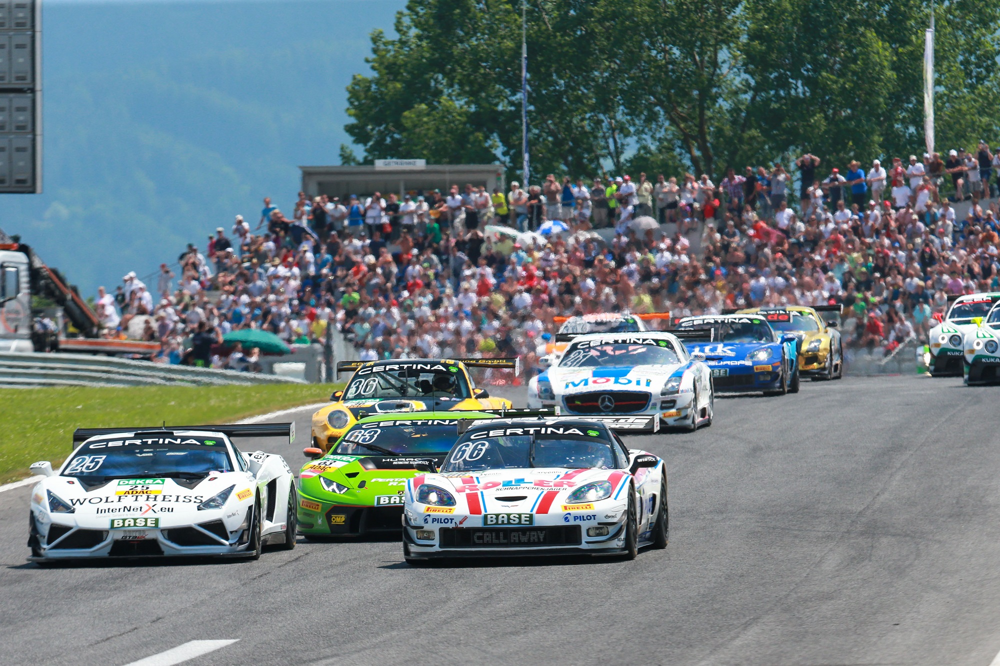 Motorsports / ADAC GT Masters, 2. Lauf 2015, Red Bull Ring, AUT