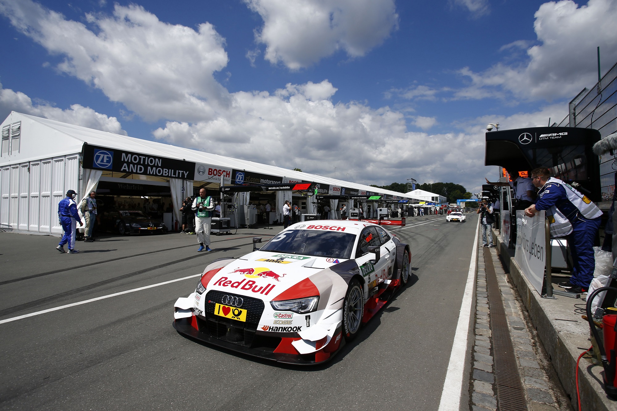 #5 Mattias Ekström, Audi RS5 DTM