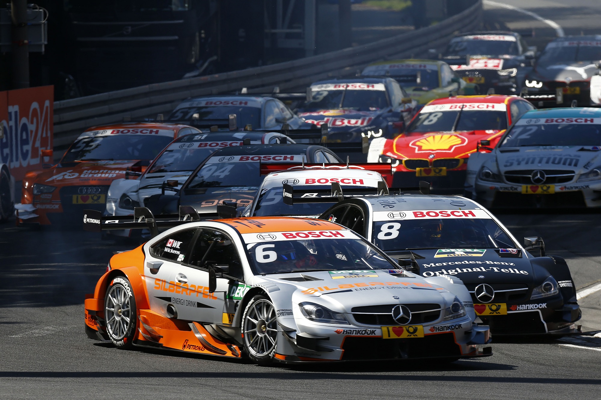#6 Robert Wickens, Mercedes-AMG C63 DTM