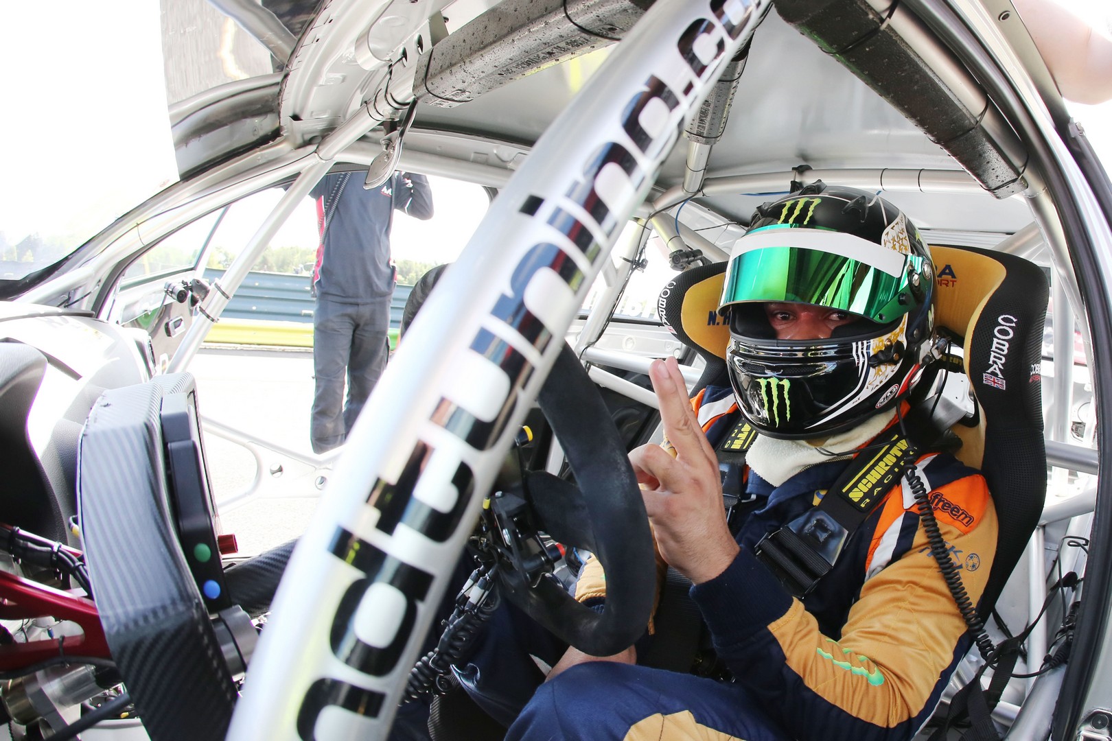 Nic Hamilton (GBR) AmD Tuning Audi S3 Saloon