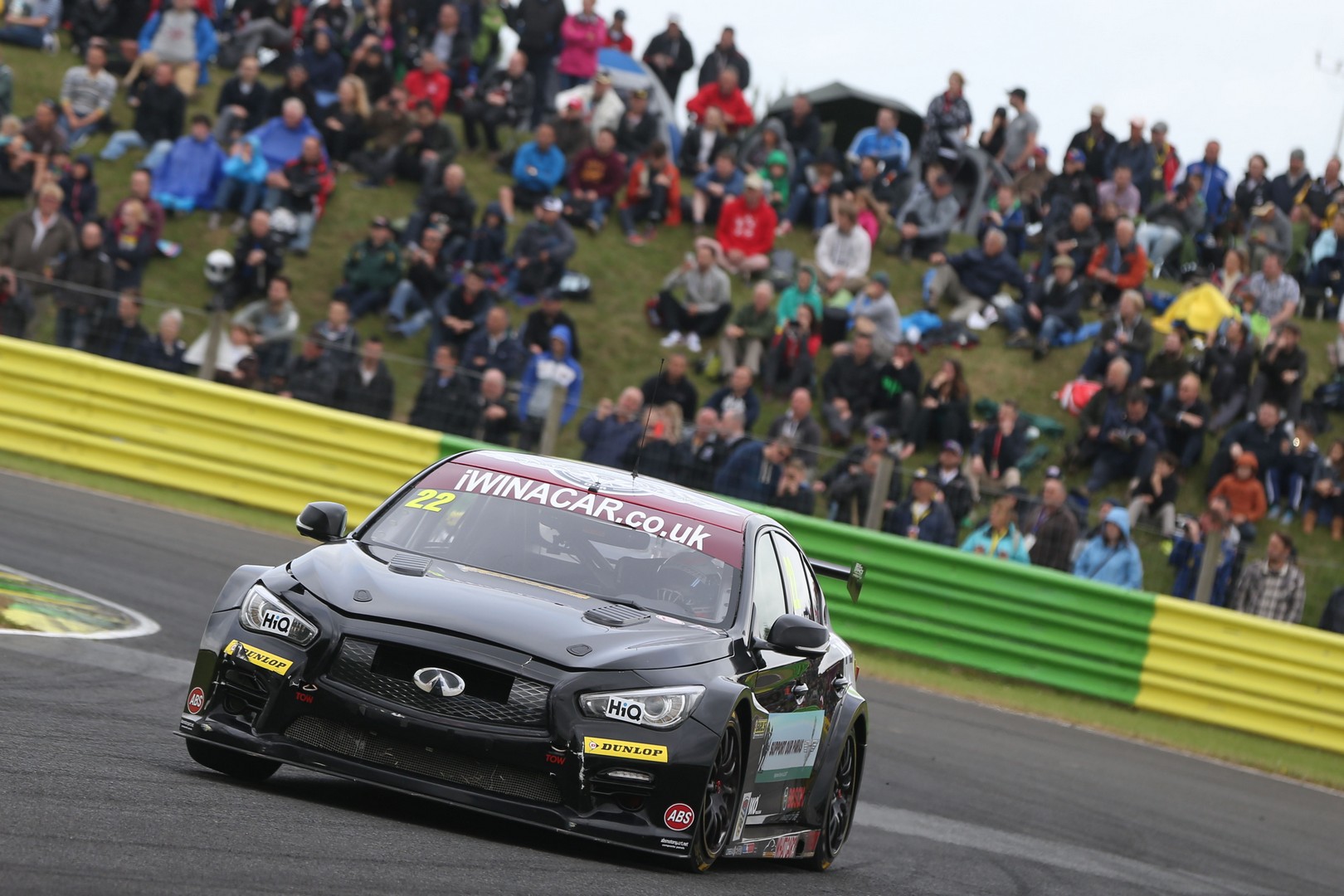 Derek Palmer (GBR) Support Our Paras Racing Infiniti Q50