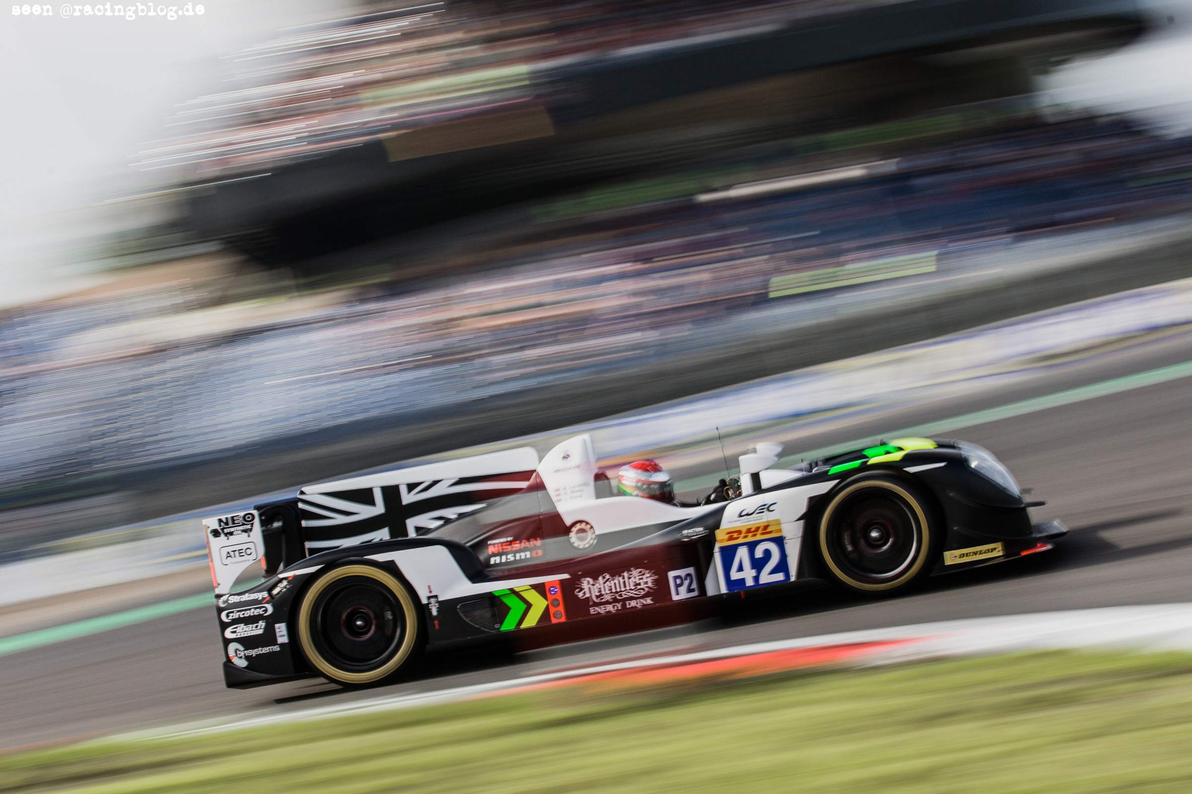 Car #42 / STRAKKA RACING (GBR) / Dome S103 – Nissan / Nick Leventis (GBR) / Danny Watts (GBR) / Jonny Kane (GBR) – 6 Hours of Nurburgring at Nurburgring Circuit – Nurburg – Germany FIA WEC