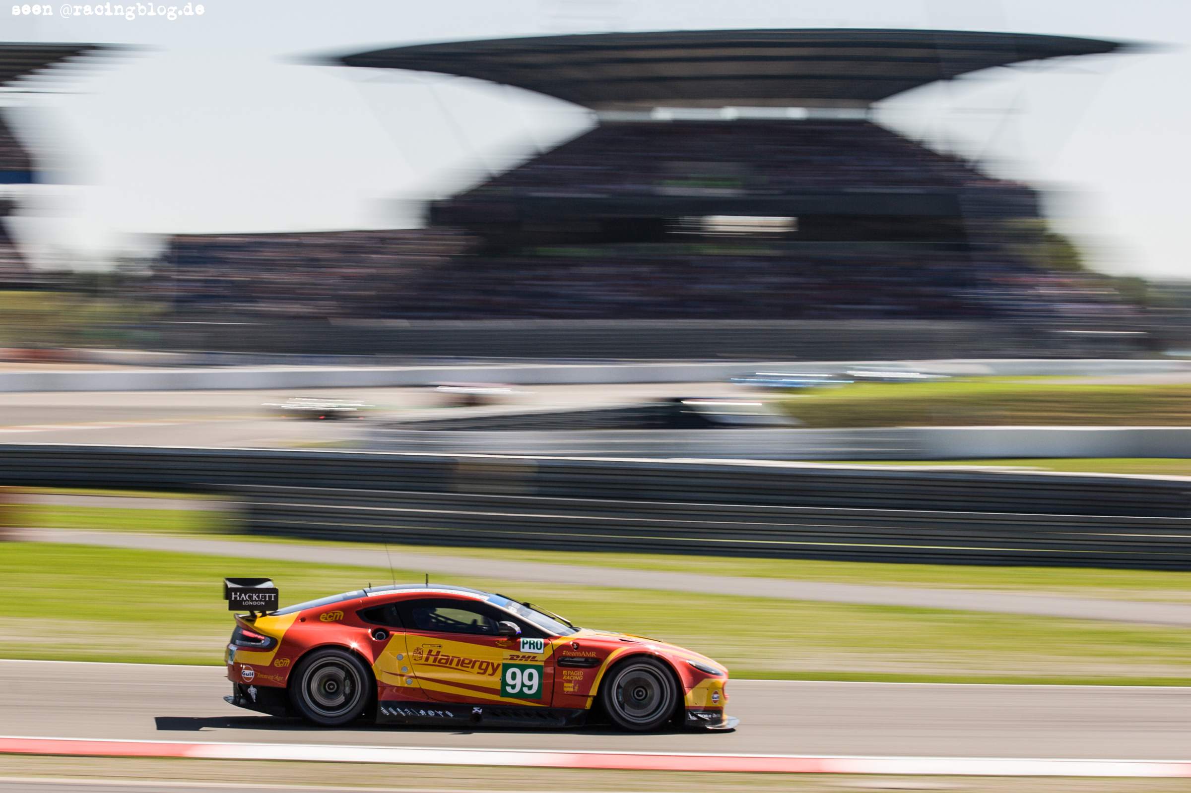 Car #99 / ASTON MARTIN RACING V8 (GBR) / Aston Martin Vantage V8 / Alex MacDowall (GBR) / Fernando Rees (BRA) / Richie Stanaway (NZL) – 6 Hours of Nurburgring at Nurburgring Circuit – Nurburg – Germany FIA WEC