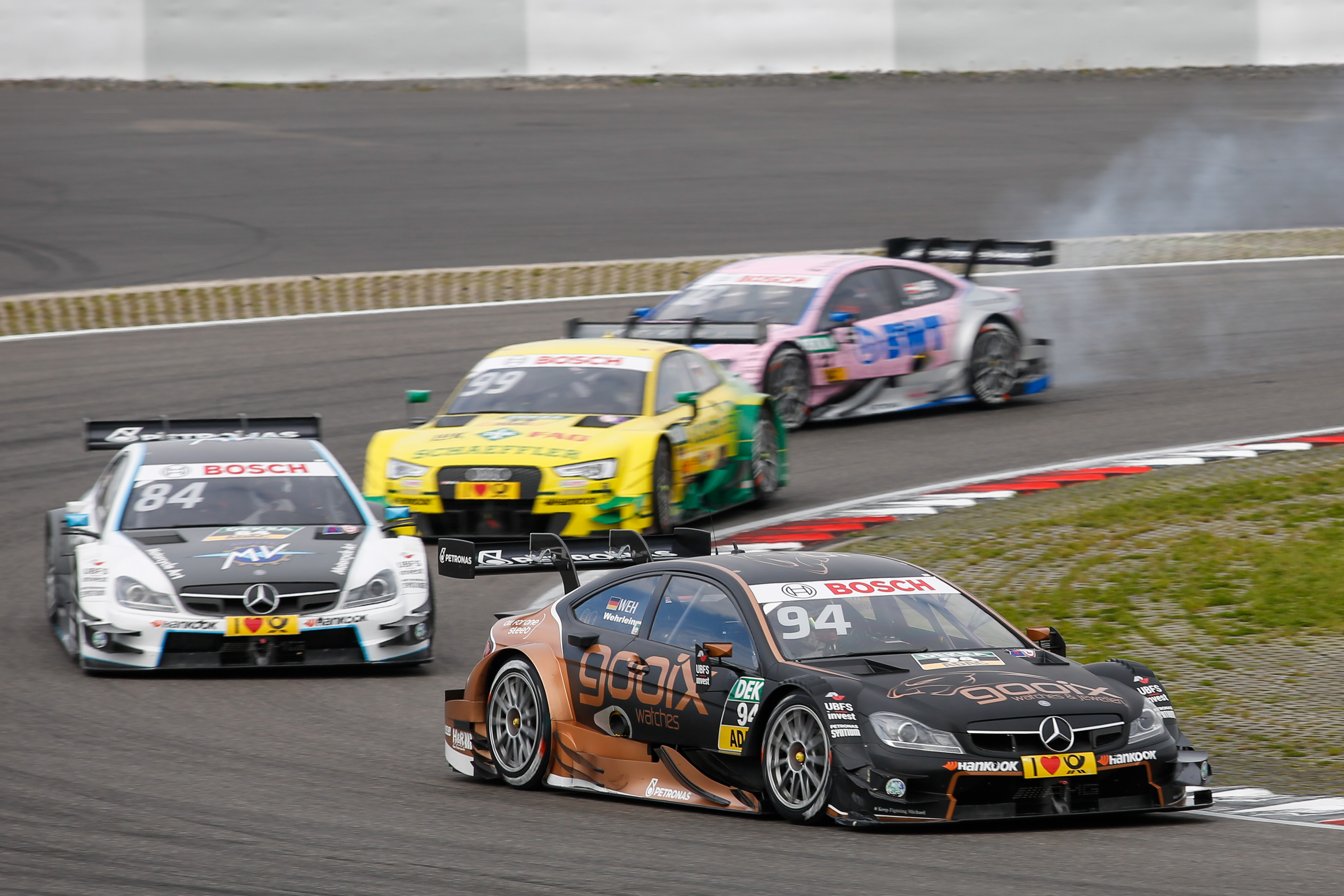 Motorsports: DTM race Nuerburgring