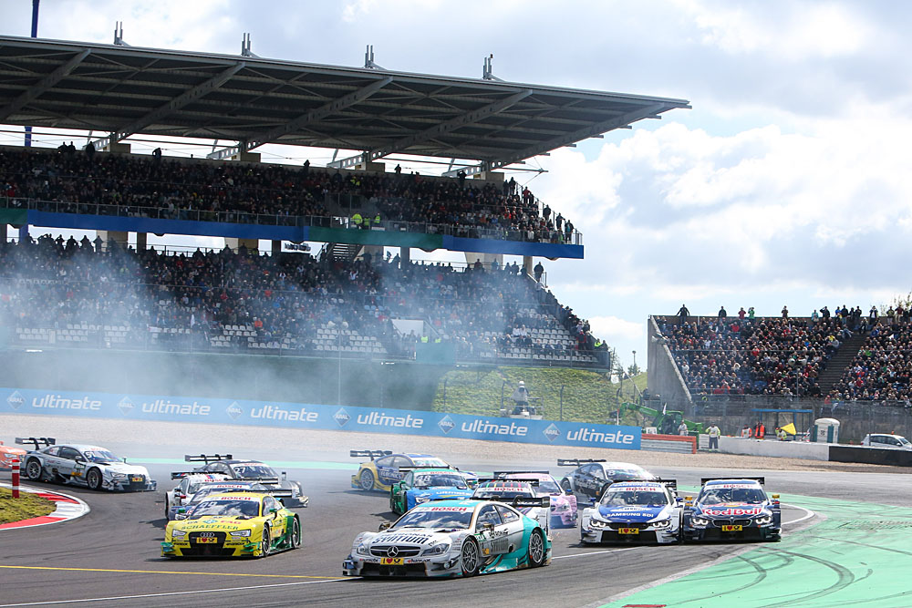 Motorsports: DTM race Nuerburgring