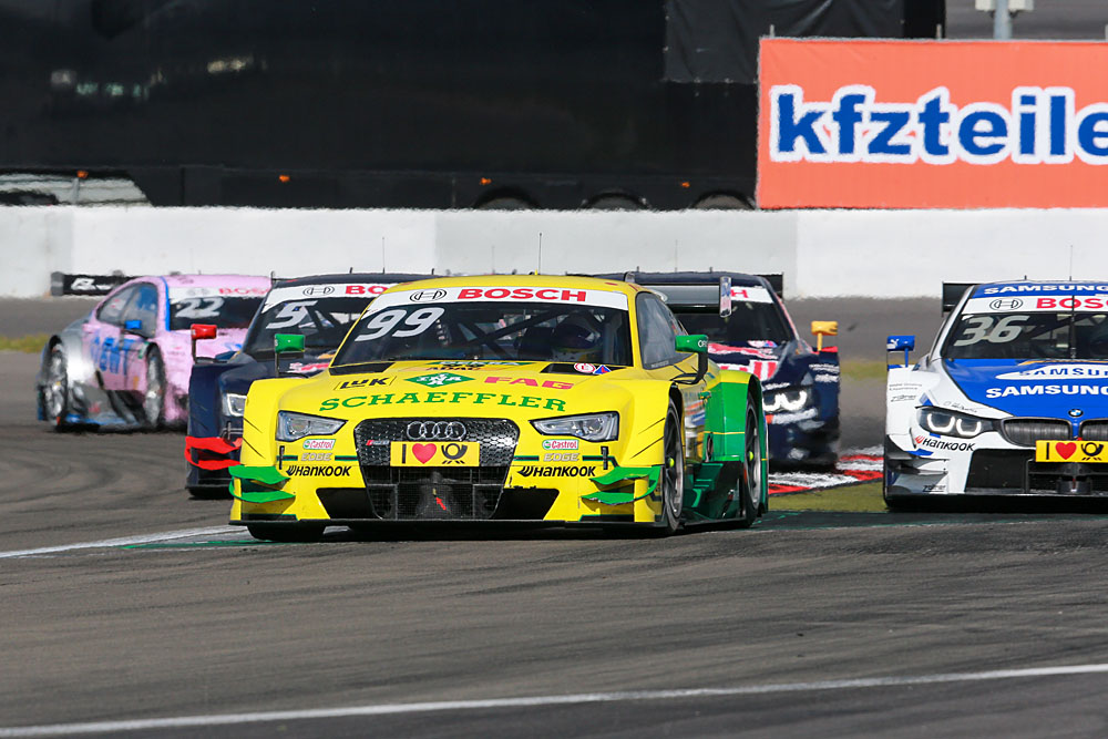 Motorsports: DTM race Nuerburgring