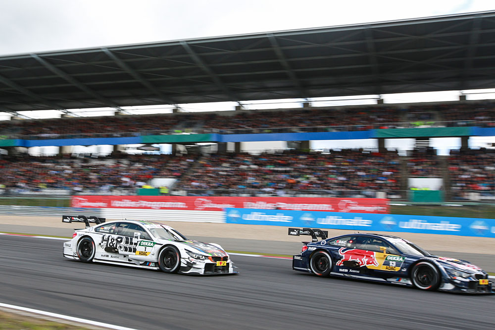 Motorsports: DTM race Nuerburgring