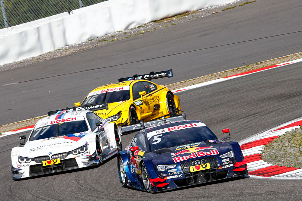 Motorsports: DTM race Nuerburgring