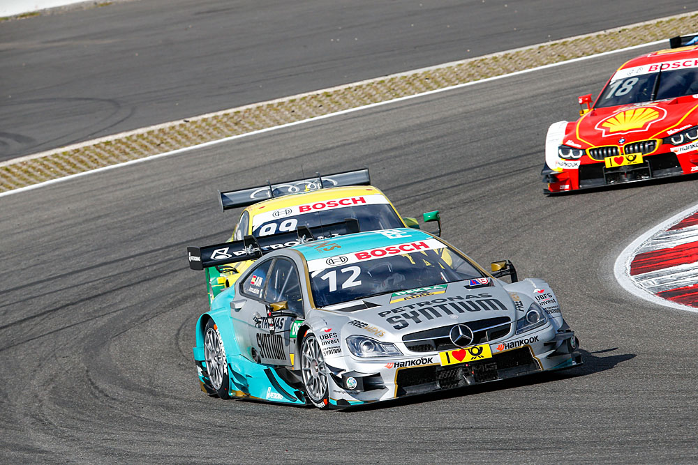 Motorsports: DTM race Nuerburgring
