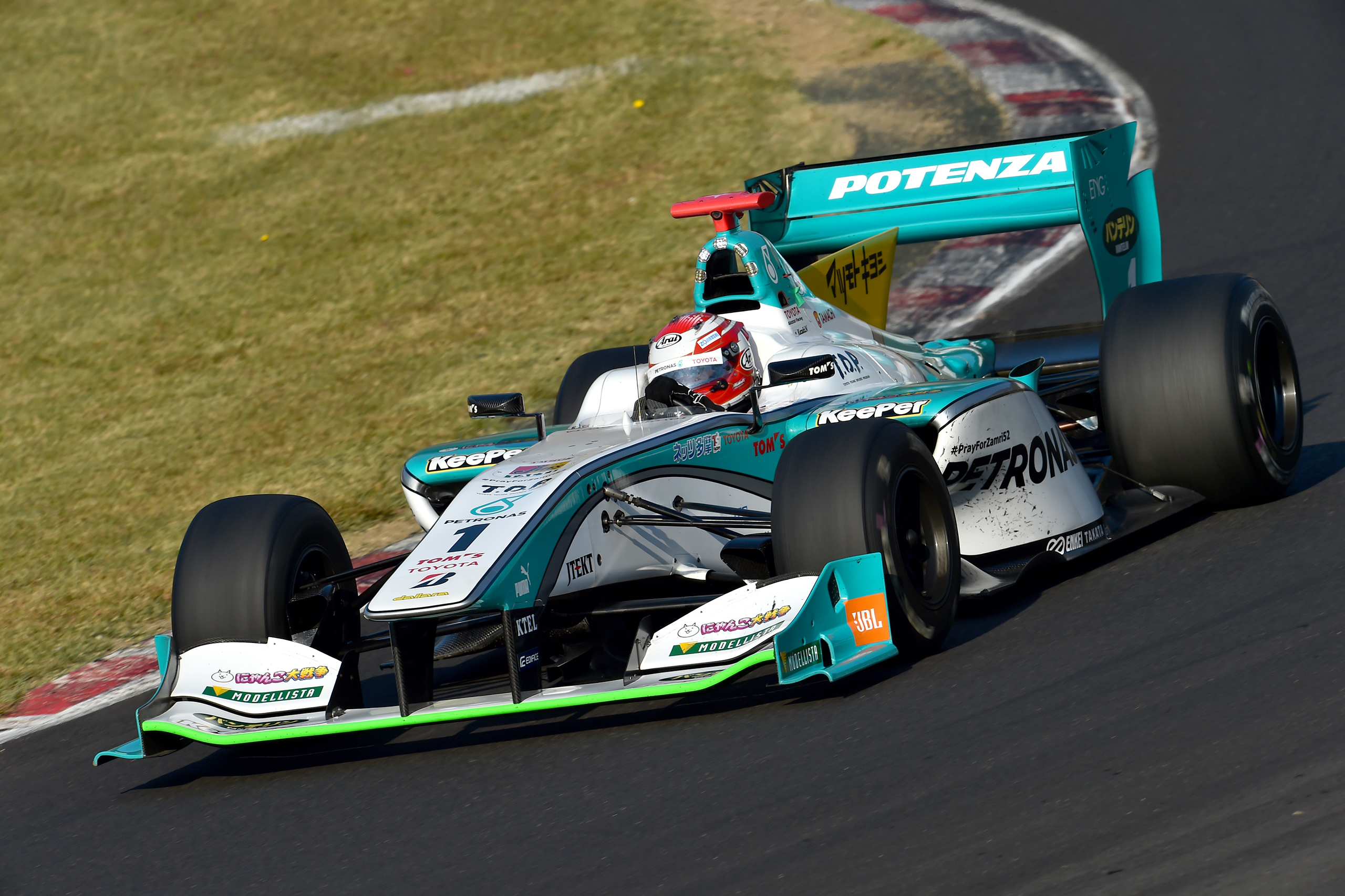 Super Formula Sugo 2015 Kazuki Nakajima