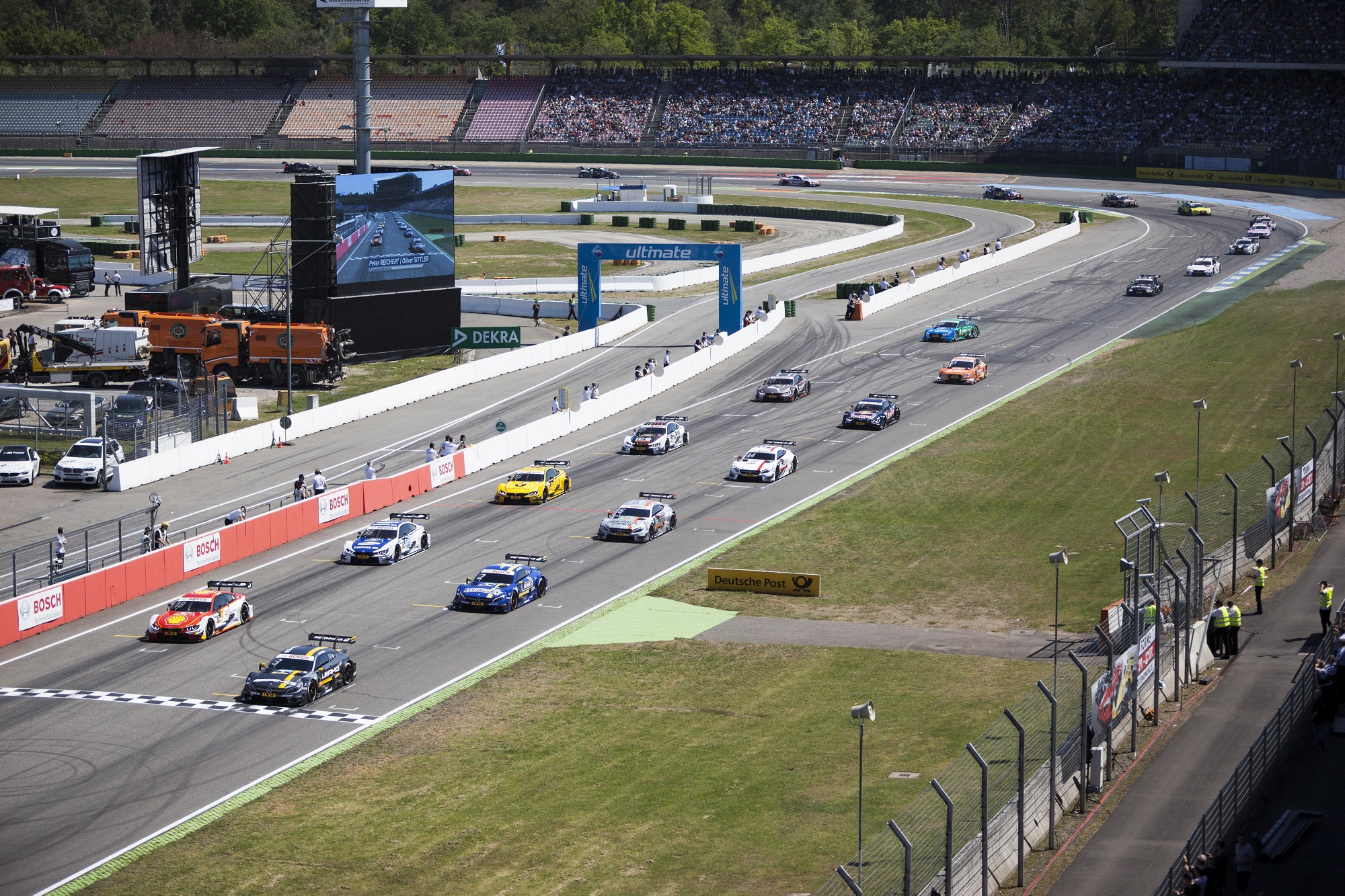 Motorsports: DTM race Hockenheim