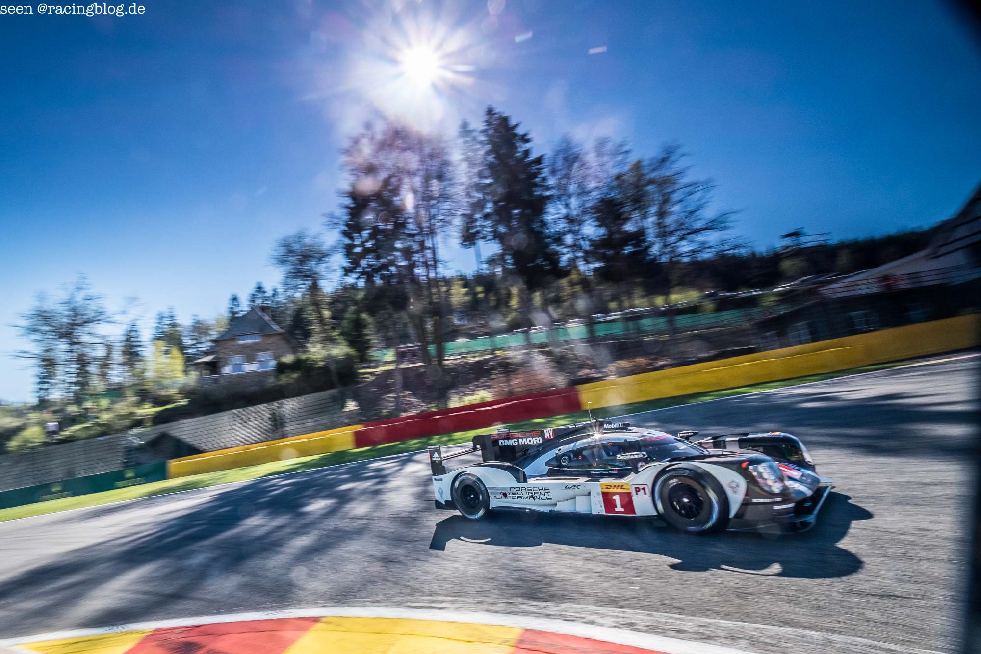 Car # 1 / PORSCHE TEAM / DEU / Porsche 919 Hybrid / Timo Bernhard (DEU) / Mark Webber (AUS) / Brendon Hartley (NZL) – WEC 6 Hours of Spa – Circuit de Spa-Francorchamps – Spa – Belgium