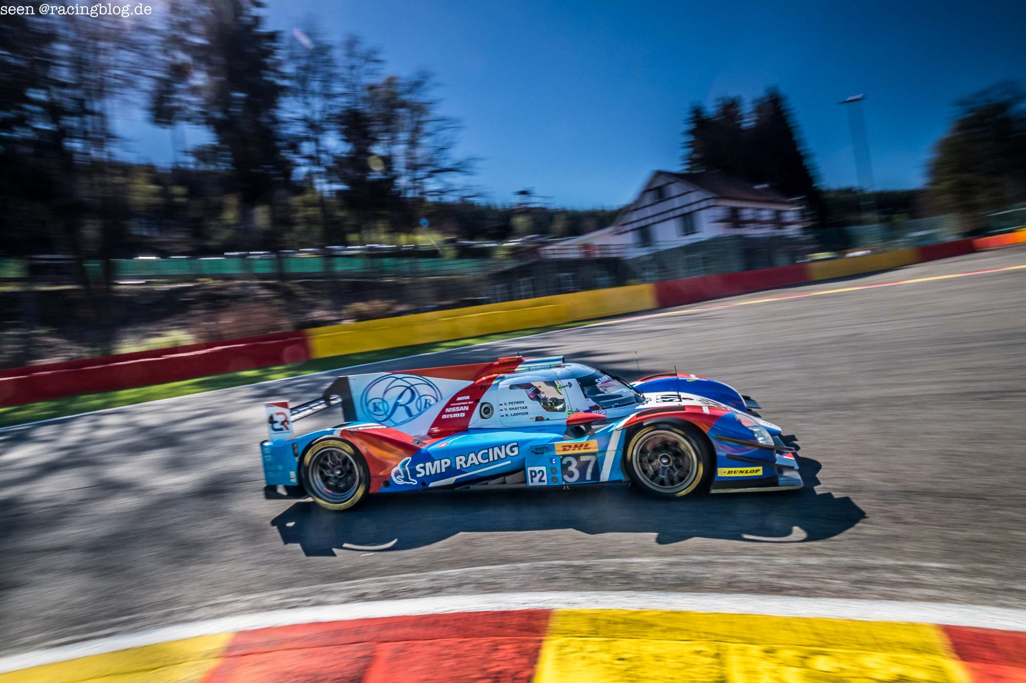 Car # 37 / SMP RACING / RUS / BR01 – Nissan / Vitaly Petrov (RUS) / Kirill Ladygin (RUS) / Victor Shaytar (RUS) – WEC 6 Hours of Spa – Circuit de Spa-Francorchamps – Spa – Belgium