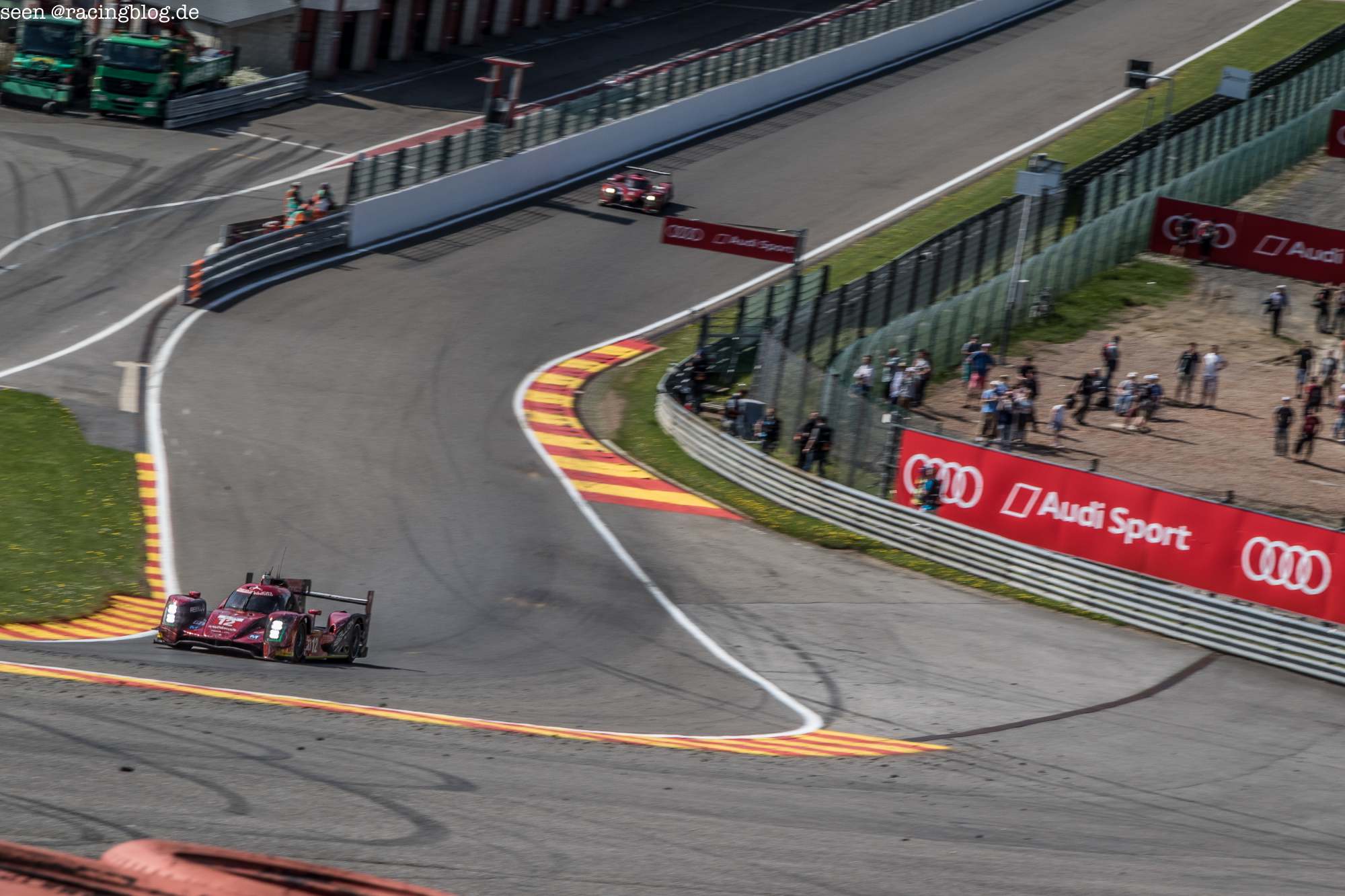 Car # 12 / REBELLION RACING / CHE / Rebellion R-One – AER / Nicolas Prost (FRA) / Nelson Piquet Jr (BRA) / Nick Heidfeld (DEU) – WEC 6 Hours of Spa – Circuit de Spa-Francorchamps – Spa – Belgium