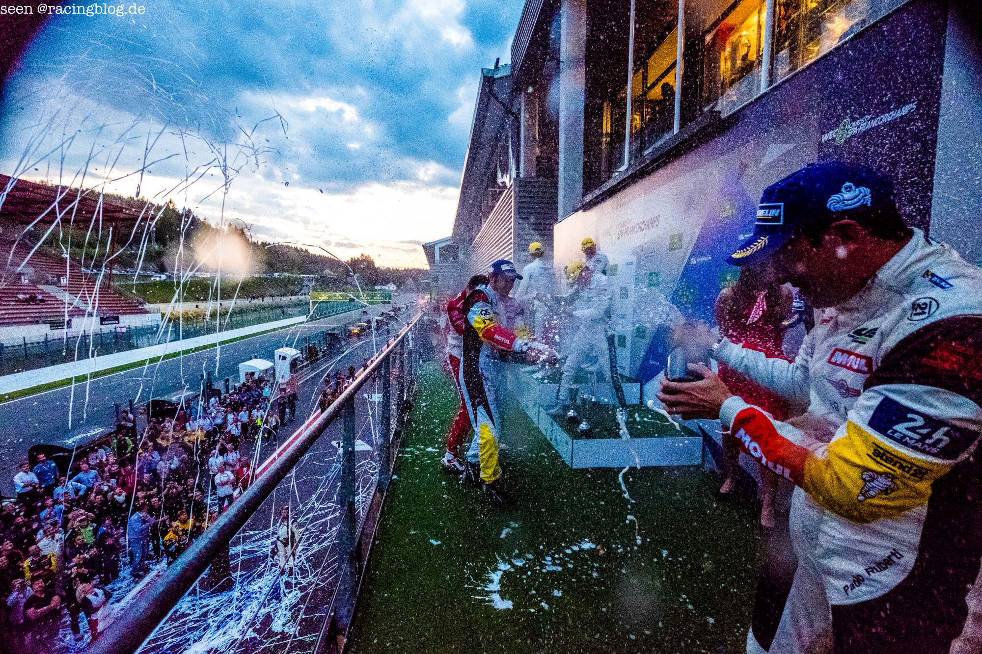 LMPGTE Am Podium at the WEC 6 Hours of Spa – Circuit de Spa-Francorchamps – Spa – Belgium